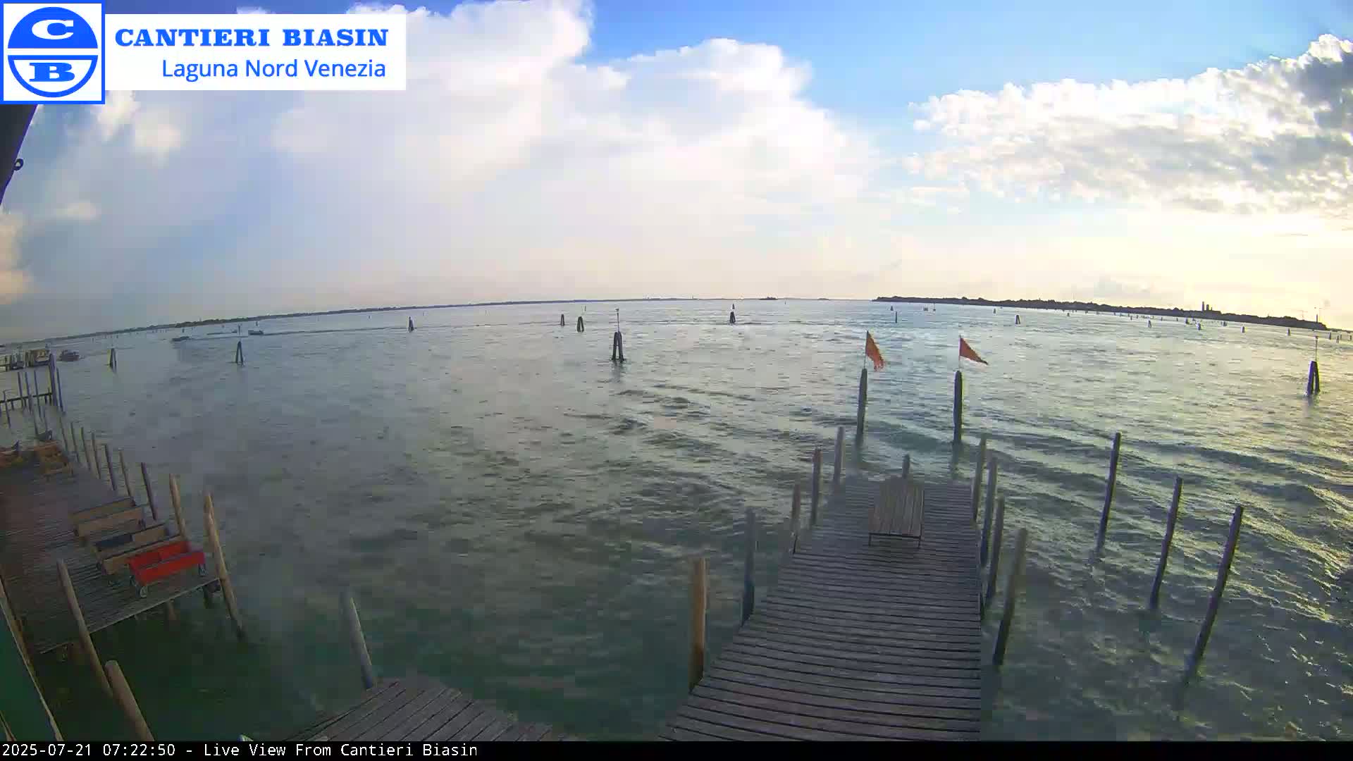 Laguna Nord Venice (North Lagune) from Cantieri Biasin -  Venice, Veneto, Italy