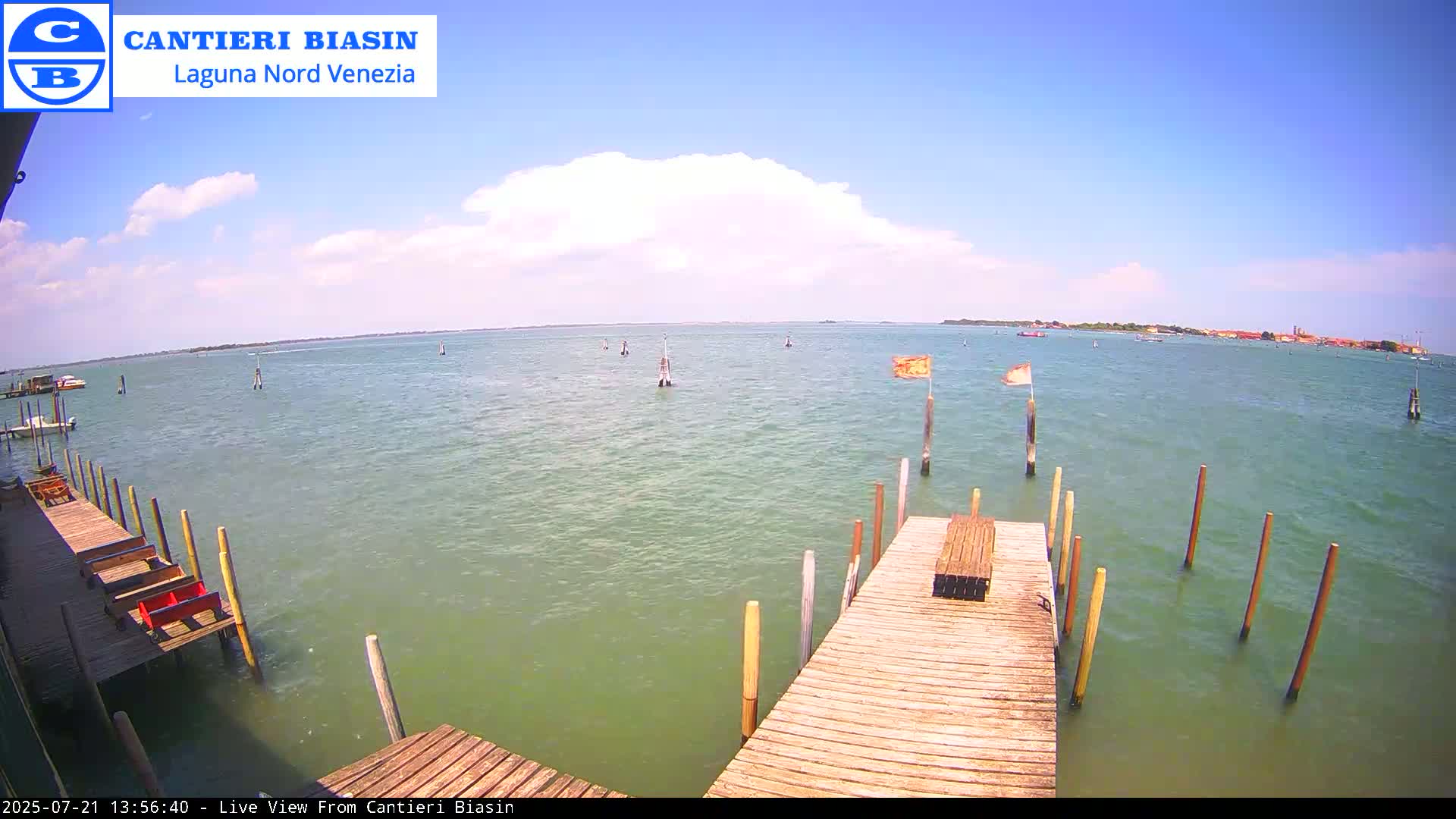 Laguna Nord Venice (North Lagune) from Cantieri Biasin -  Venice, Veneto, Italy