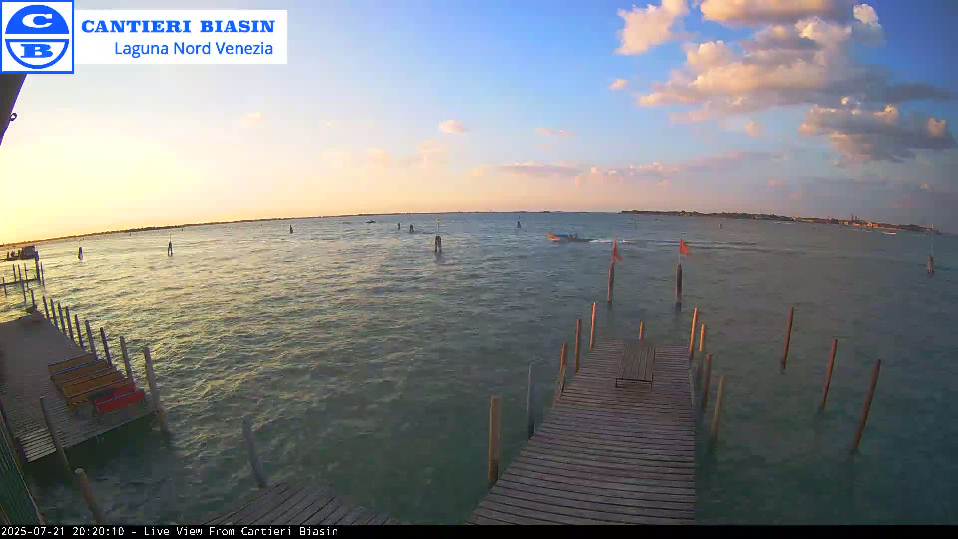 Laguna Nord Venice (North Lagune) from Cantieri Biasin -  Venice, Veneto, Italy