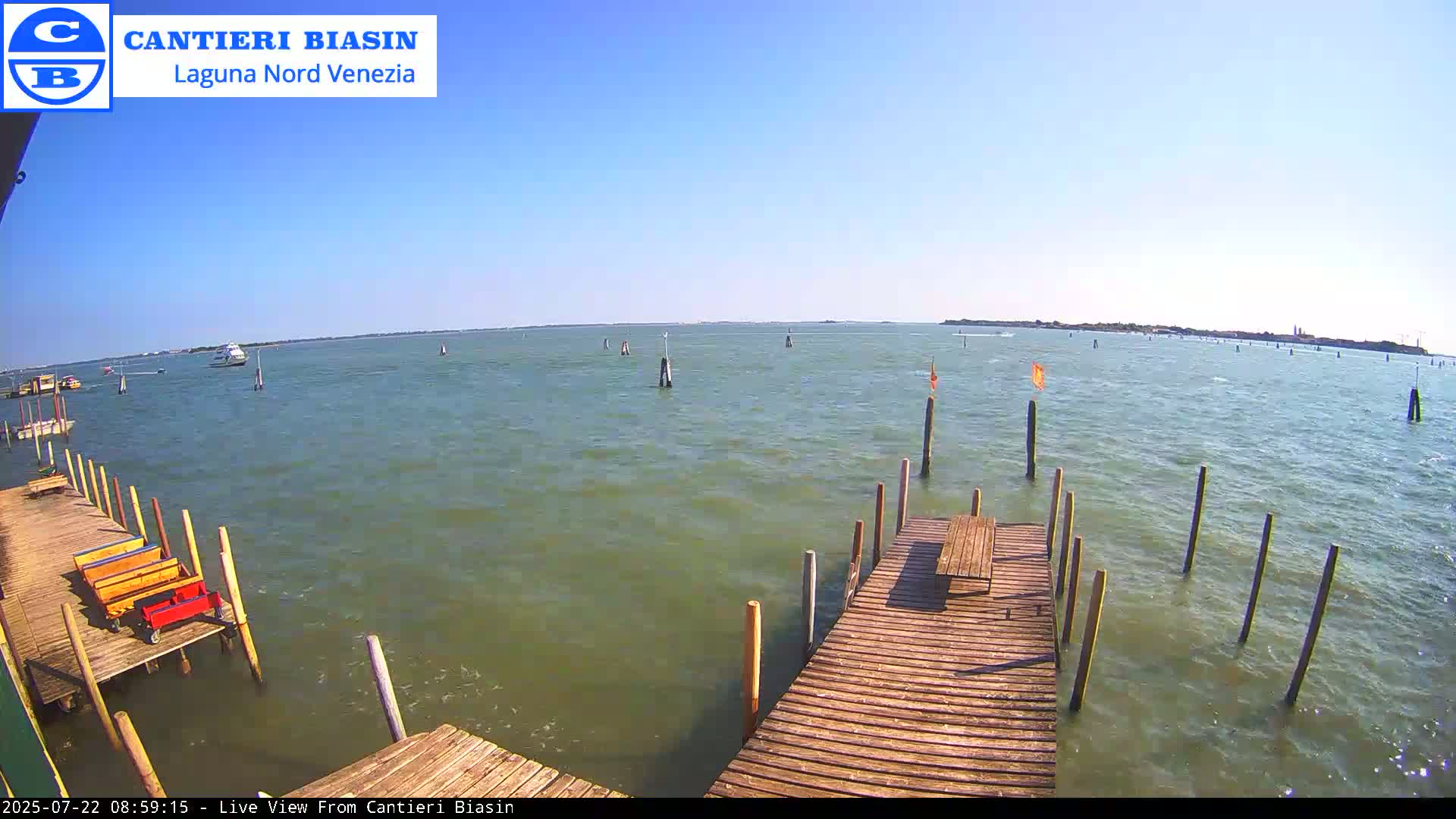 Laguna Nord Venice (North Lagune) from Cantieri Biasin -  Venice, Veneto, Italy