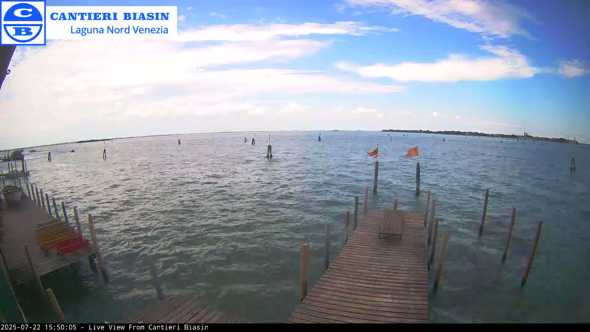 Laguna Nord Venice (North Lagune) from Cantieri Biasin -  Venice, Veneto, Italy