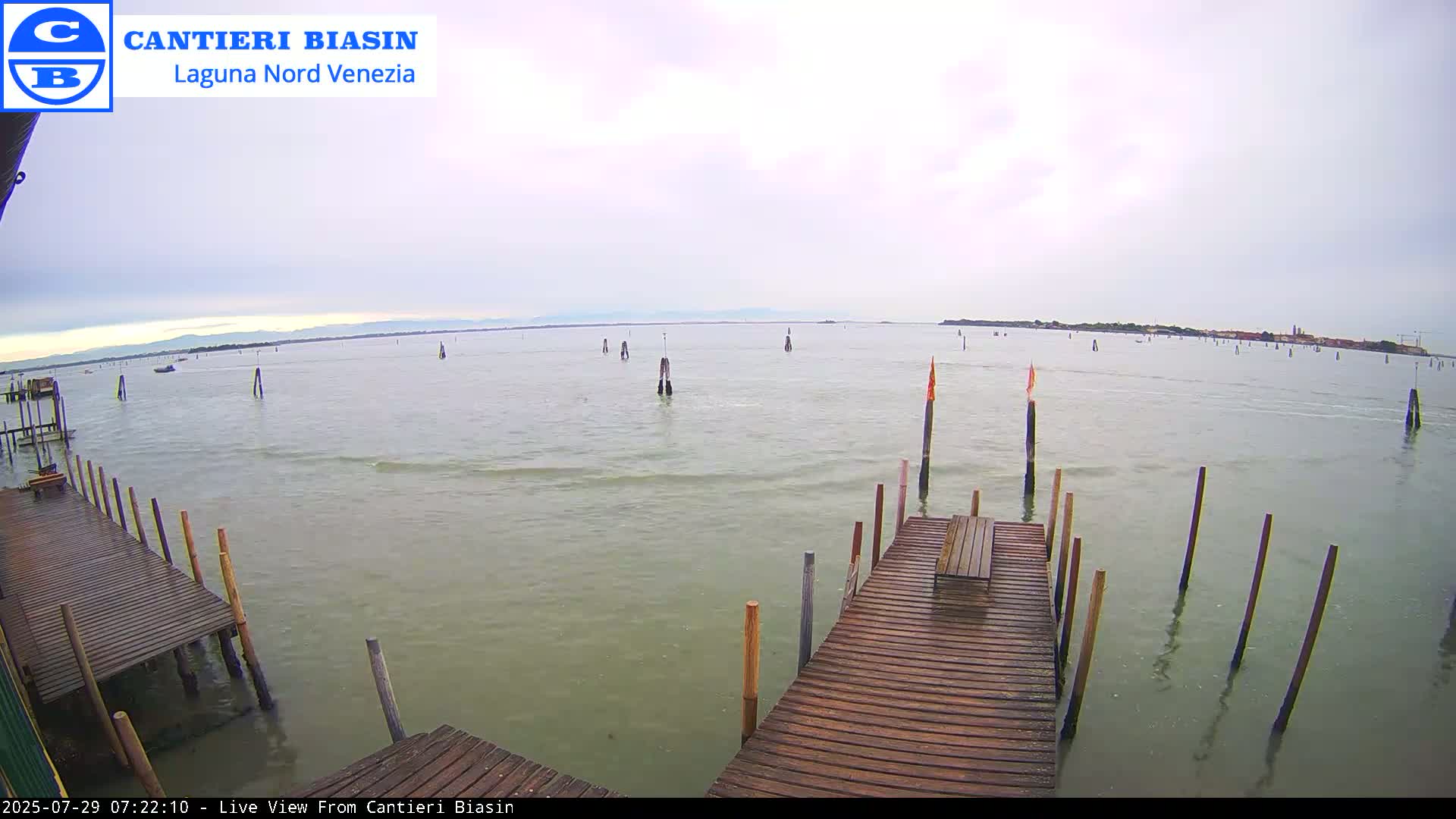 Laguna Nord Venice (North Lagune) from Cantieri Biasin -  Venice, Veneto, Italy