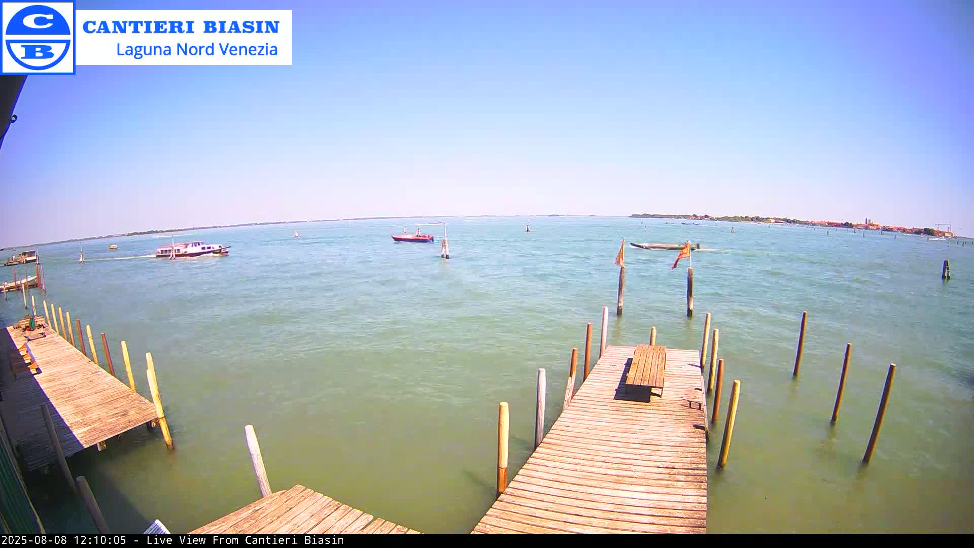 Laguna Nord Venice (North Lagune) from Cantieri Biasin -  Venice, Veneto, Italy