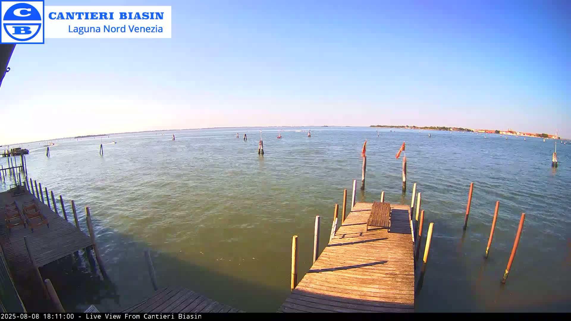 Laguna Nord Venice (North Lagune) from Cantieri Biasin -  Venice, Veneto, Italy