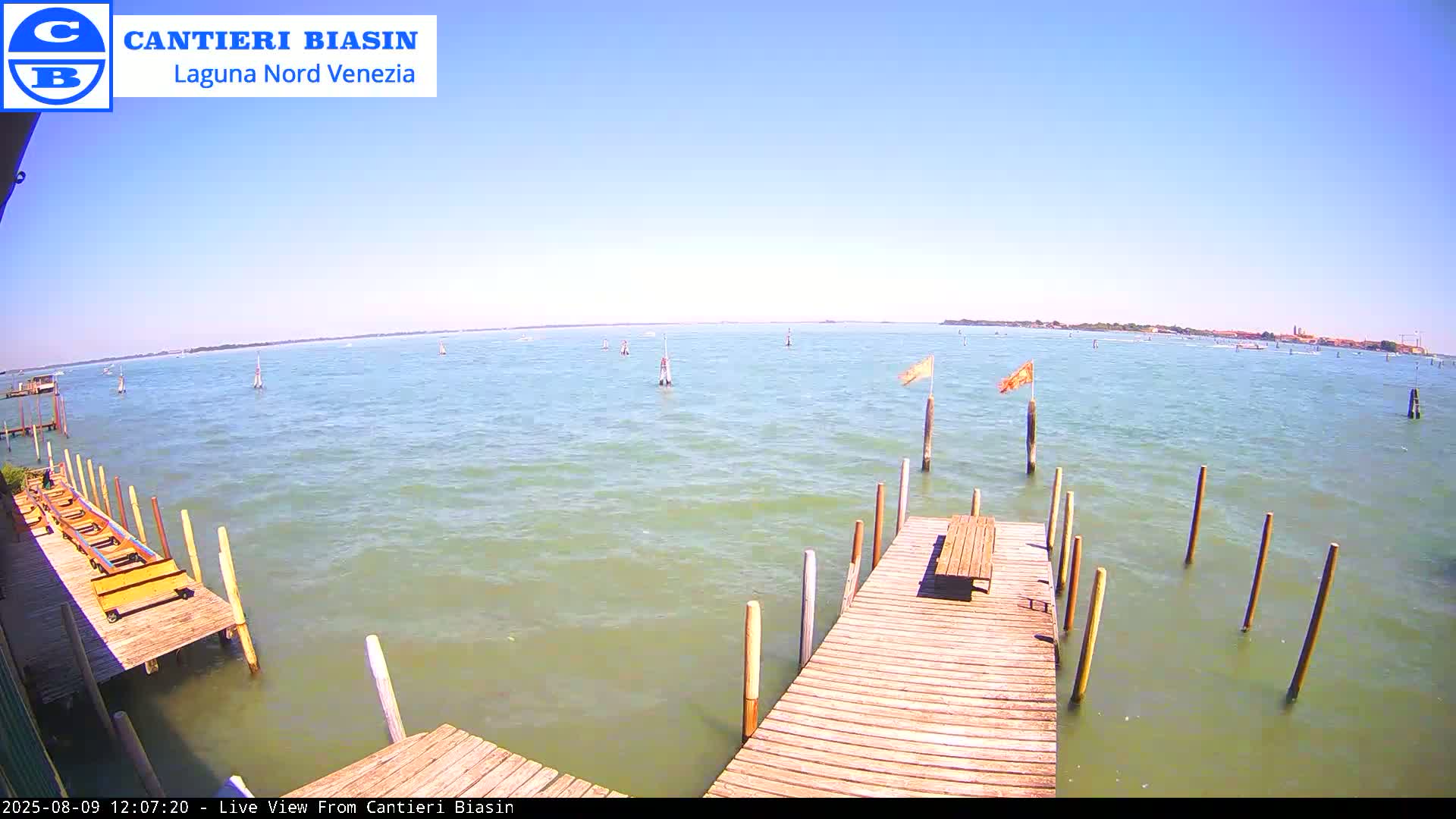 Laguna Nord Venice (North Lagune) from Cantieri Biasin -  Venice, Veneto, Italy
