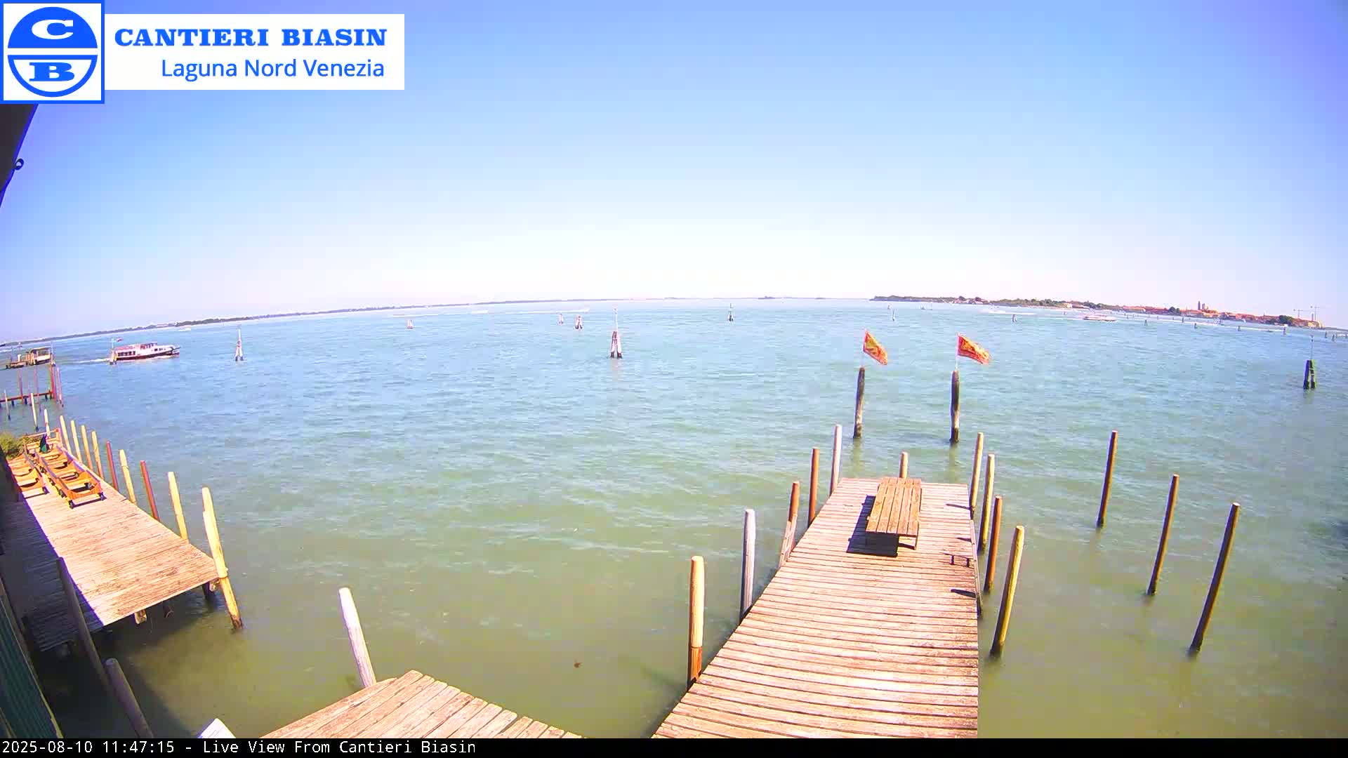 Laguna Nord Venice (North Lagune) from Cantieri Biasin -  Venice, Veneto, Italy