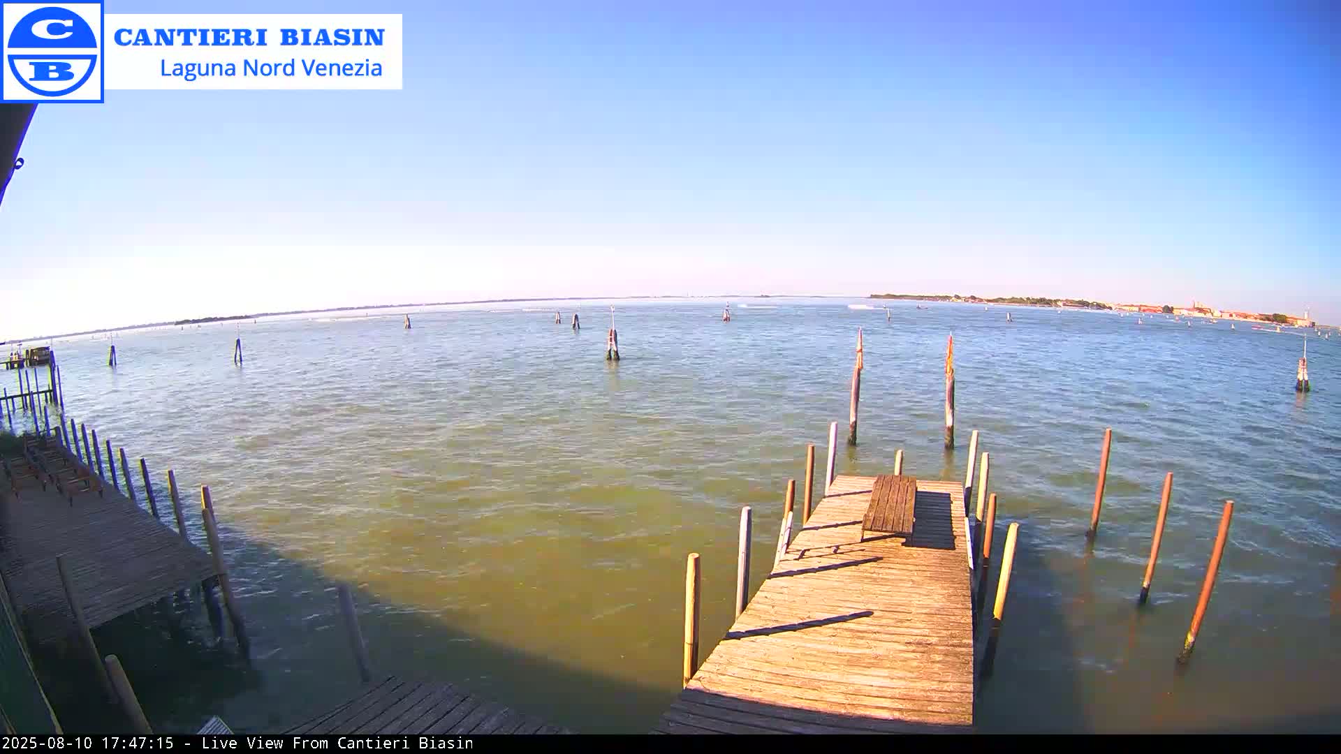 Laguna Nord Venice (North Lagune) from Cantieri Biasin -  Venice, Veneto, Italy