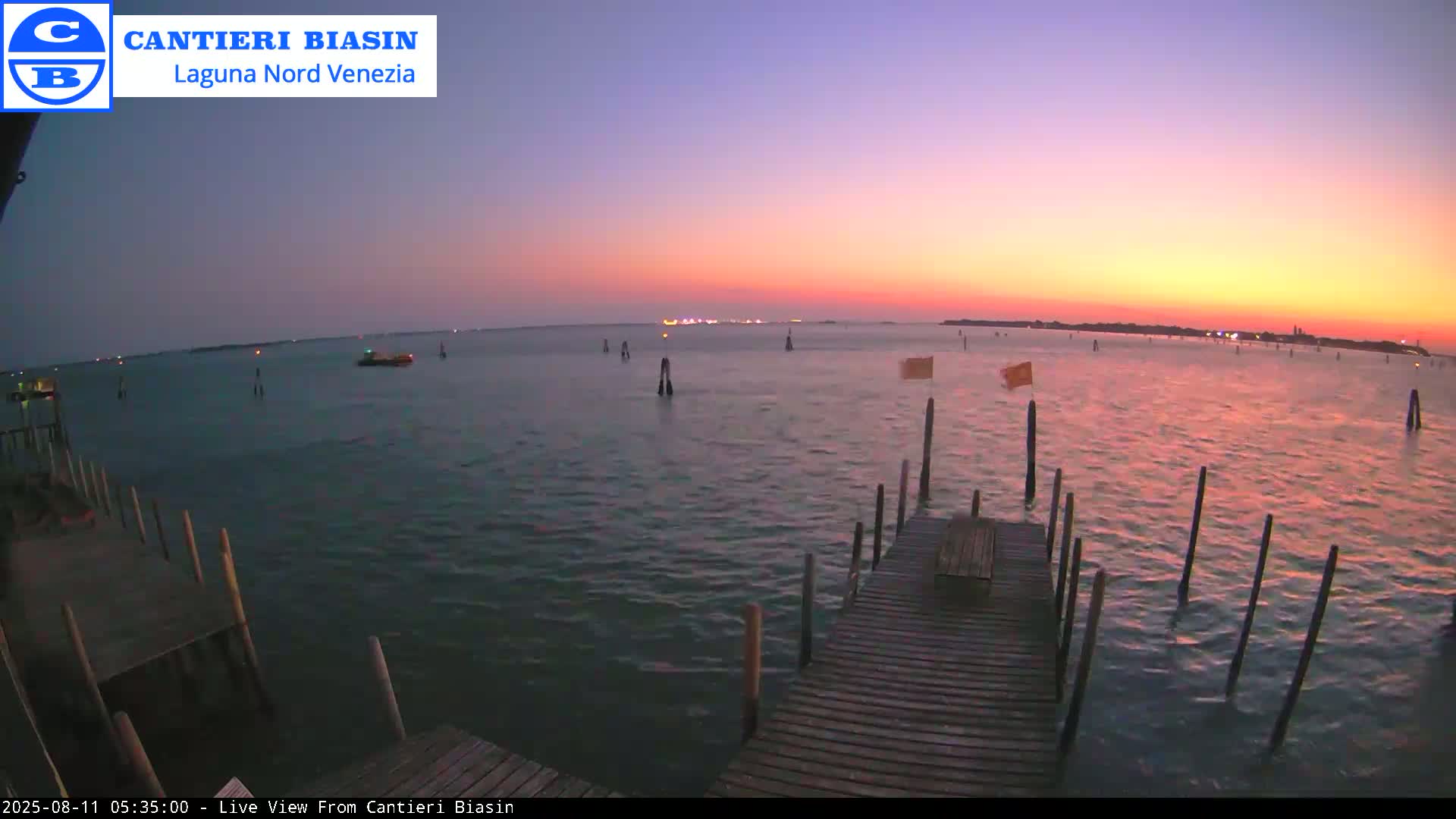 Laguna Nord Venice (North Lagune) from Cantieri Biasin -  Venice, Veneto, Italy