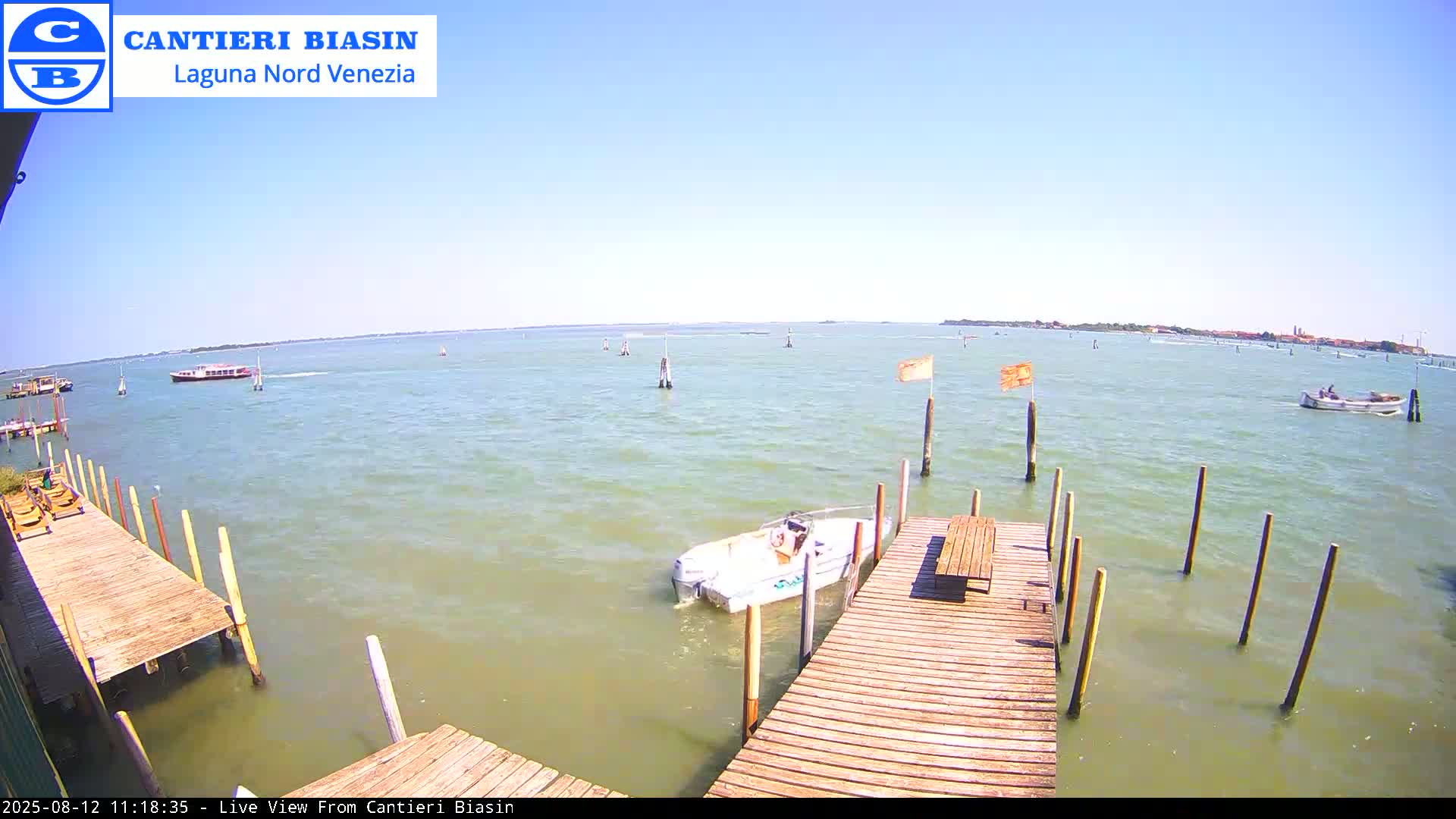 Laguna Nord Venice (North Lagune) from Cantieri Biasin -  Venice, Veneto, Italy