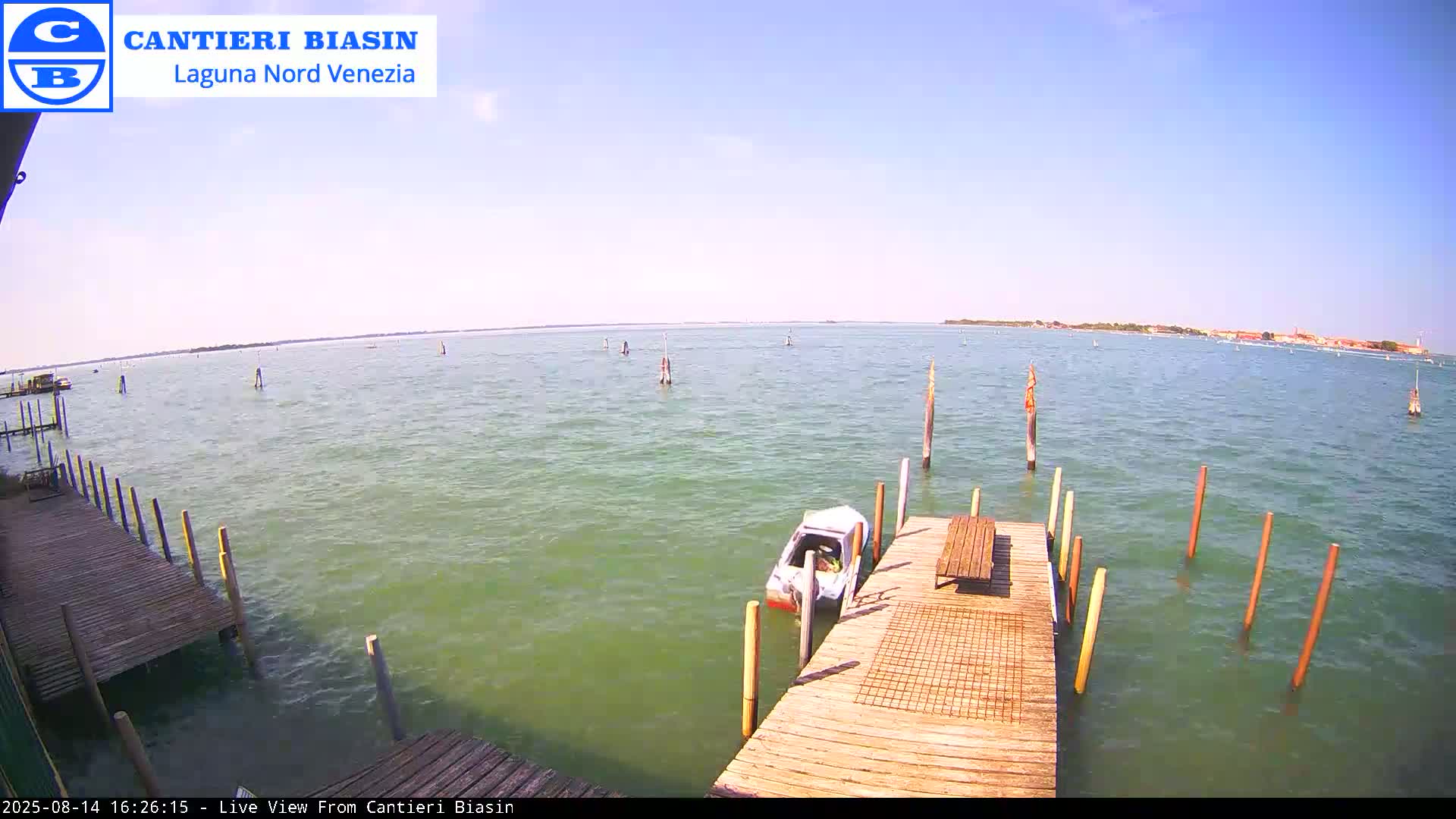 Laguna Nord Venice (North Lagune) from Cantieri Biasin -  Venice, Veneto, Italy
