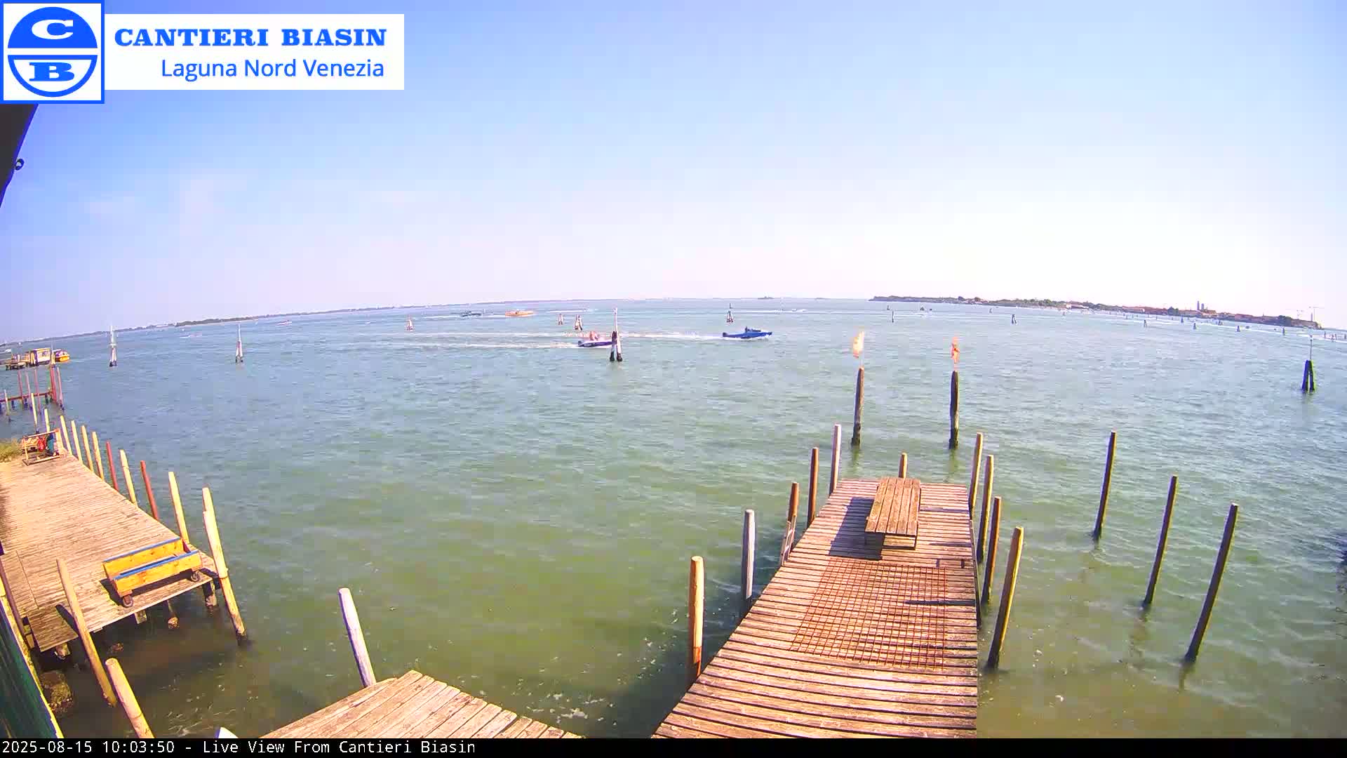 Laguna Nord Venice (North Lagune) from Cantieri Biasin -  Venice, Veneto, Italy