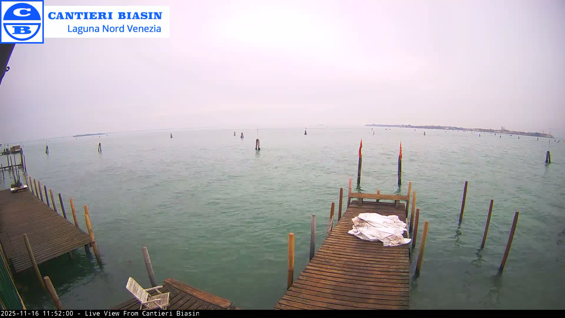 Laguna Nord Venice (North Lagune) from Cantieri Biasin -  Venice, Veneto, Italy