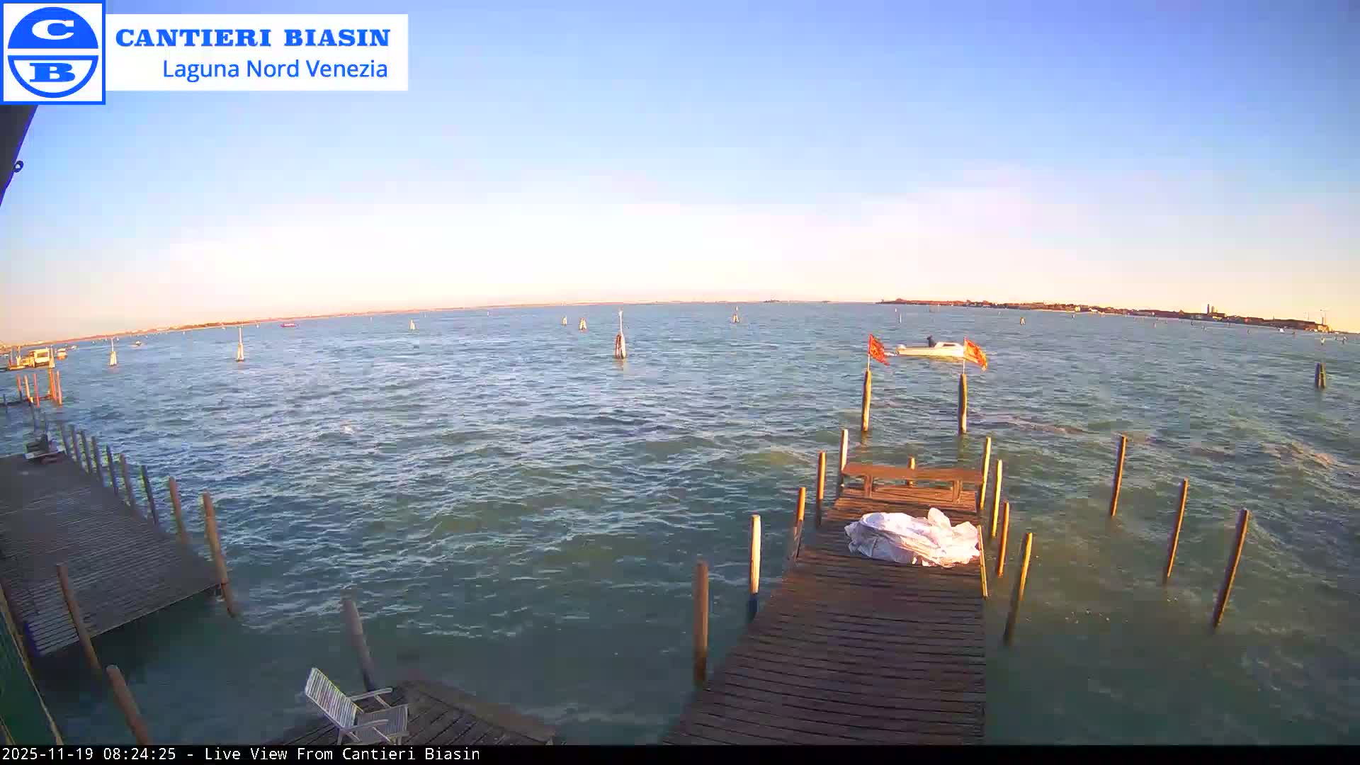 Laguna Nord Venice (North Lagune) from Cantieri Biasin -  Venice, Veneto, Italy