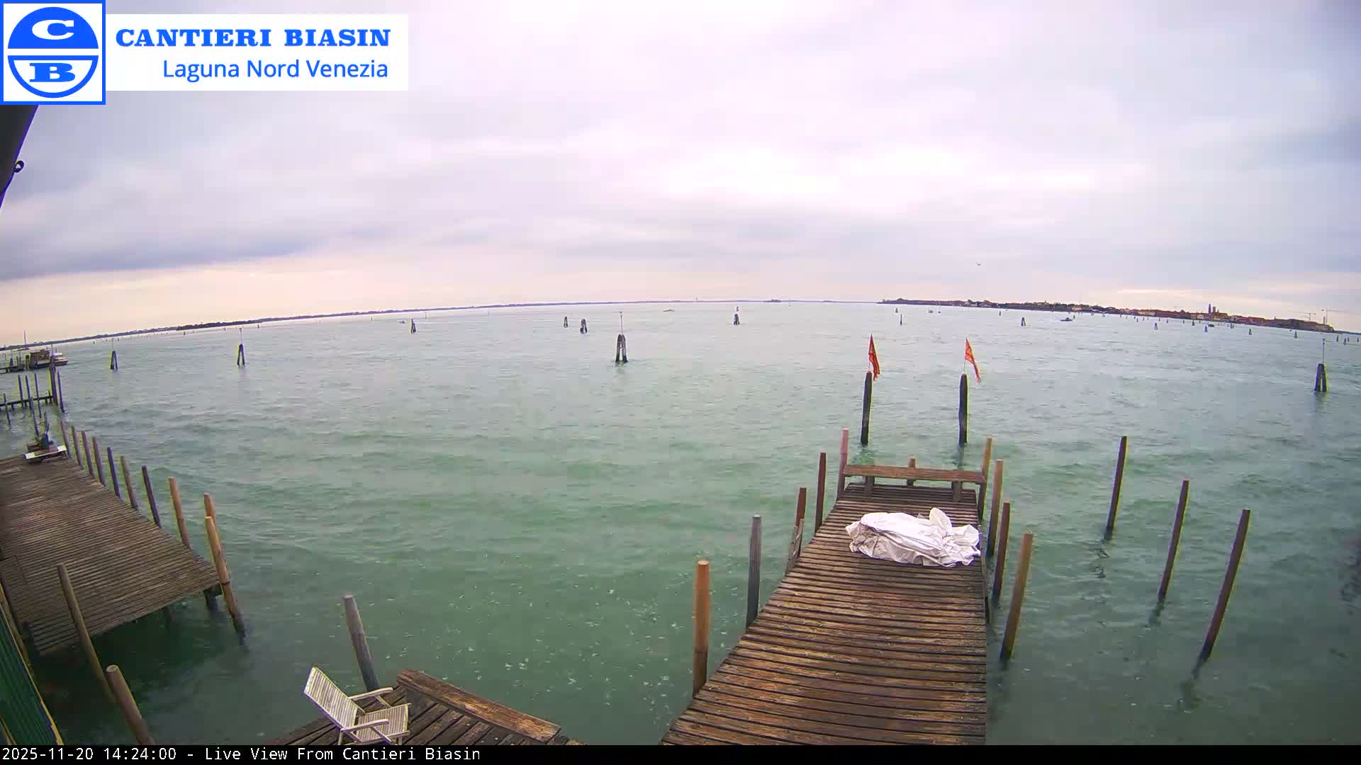 Laguna Nord Venice (North Lagune) from Cantieri Biasin -  Venice, Veneto, Italy