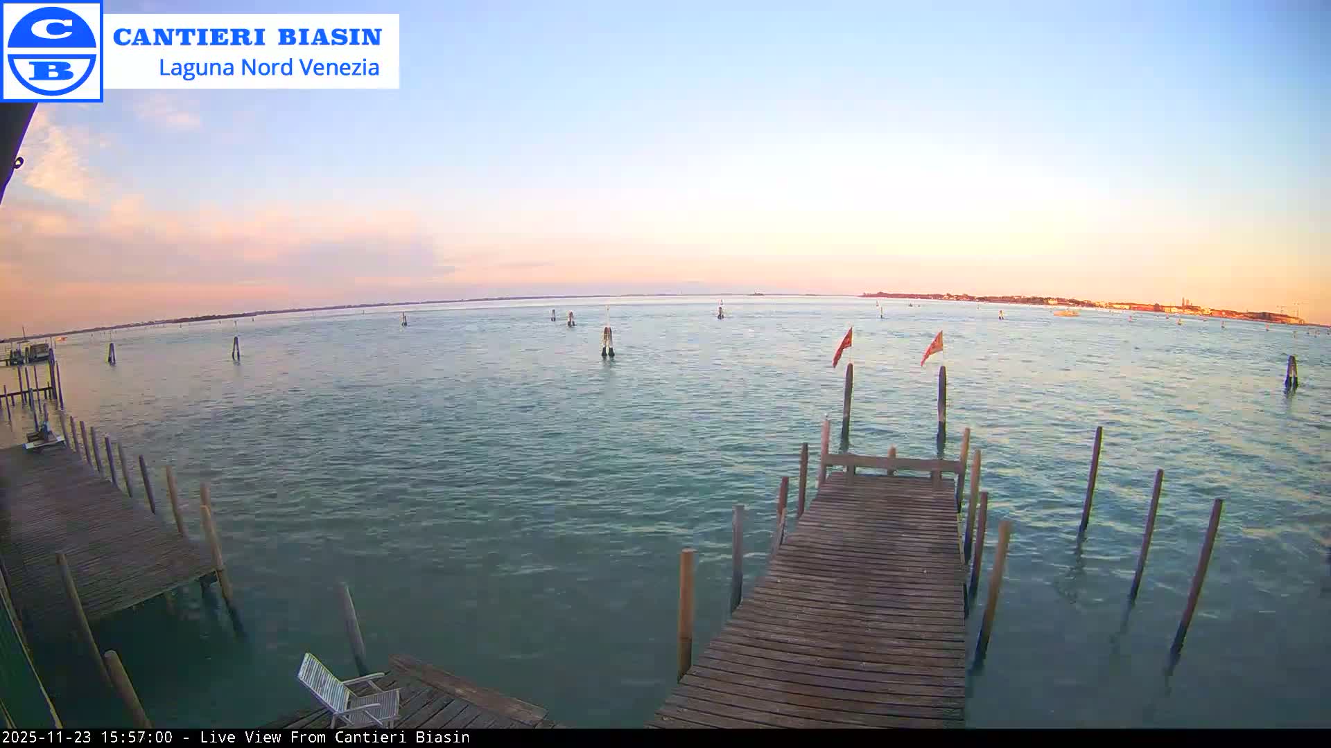 Laguna Nord Venice (North Lagune) from Cantieri Biasin -  Venice, Veneto, Italy