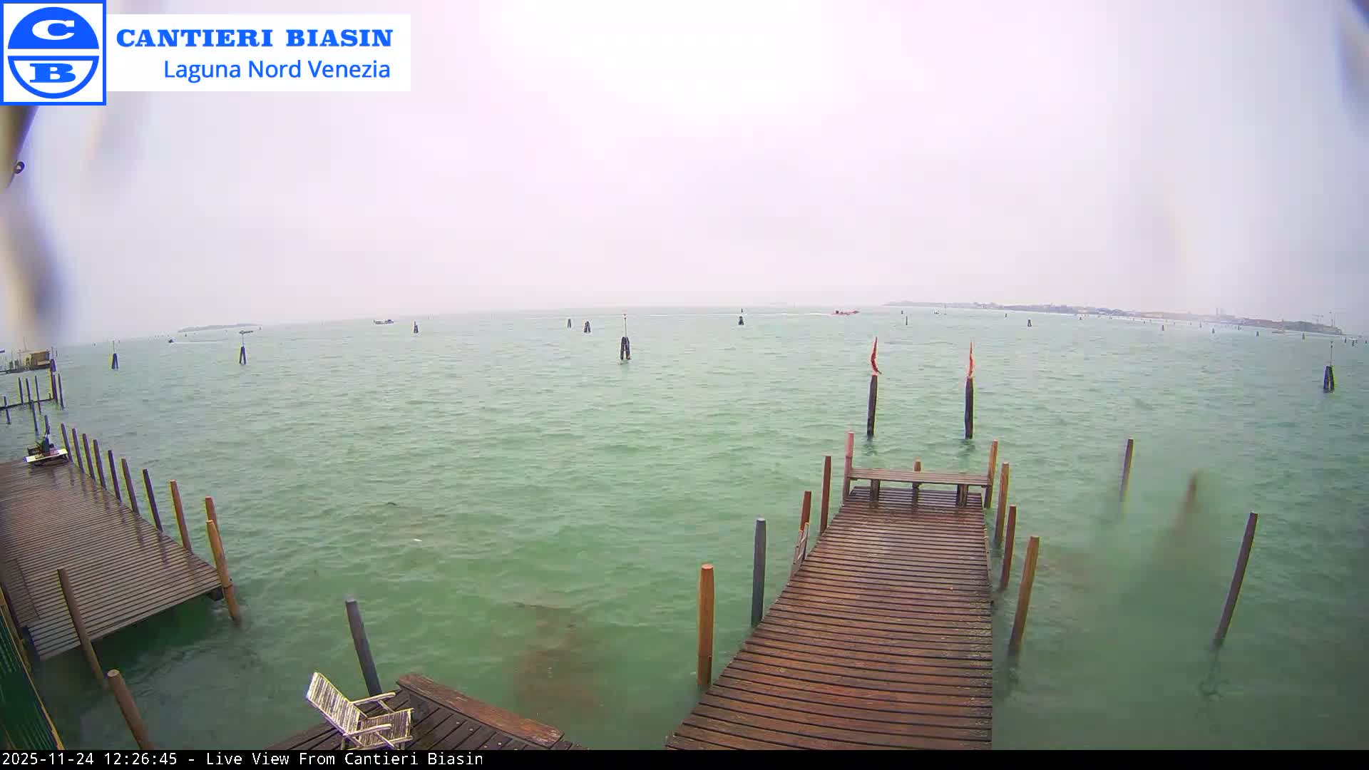Laguna Nord Venice (North Lagune) from Cantieri Biasin -  Venice, Veneto, Italy