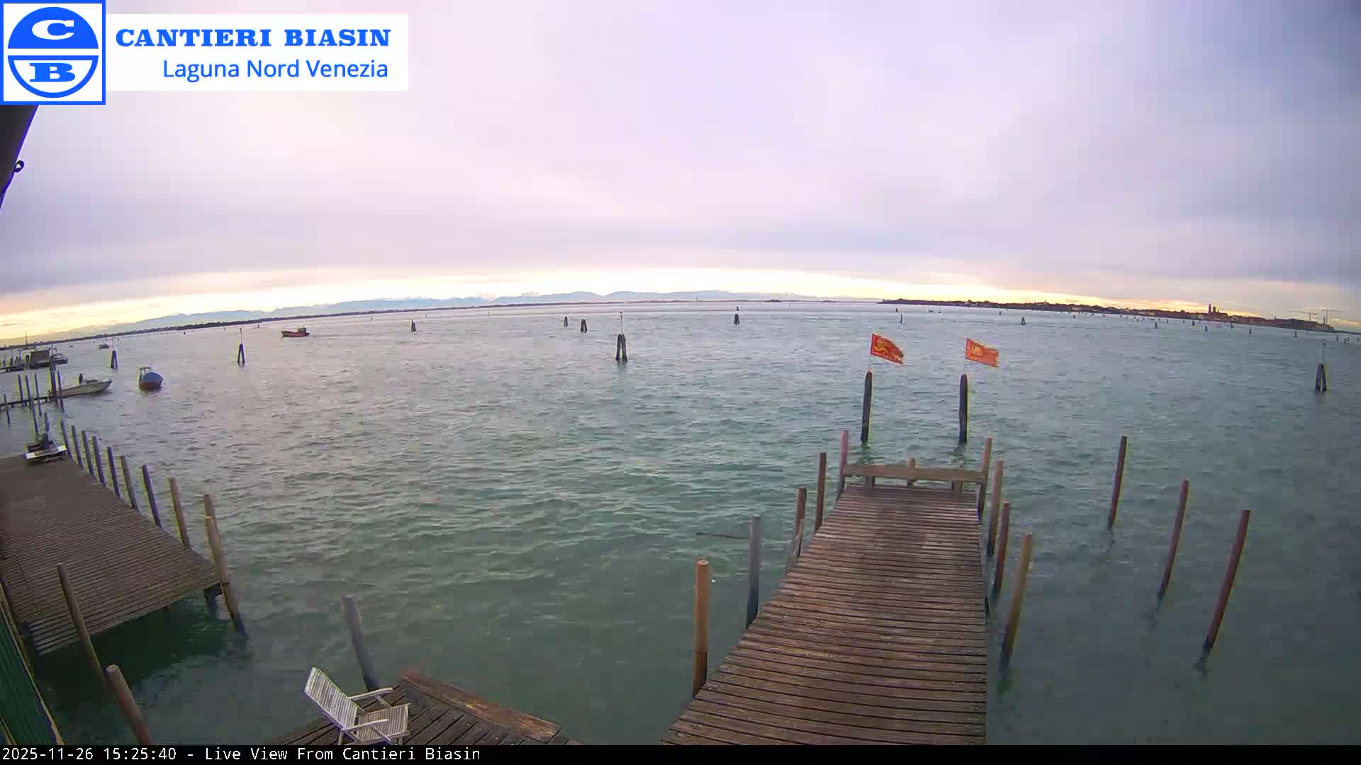 Laguna Nord Venice (North Lagune) from Cantieri Biasin -  Venice, Veneto, Italy