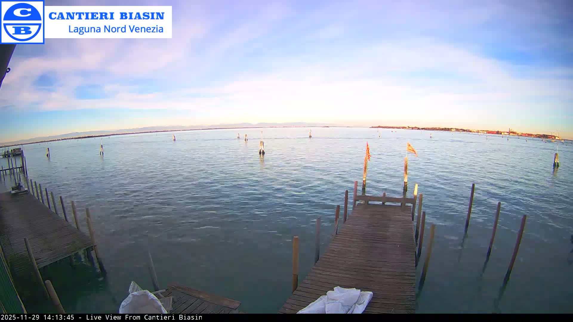 Laguna Nord Venice (North Lagune) from Cantieri Biasin -  Venice, Veneto, Italy