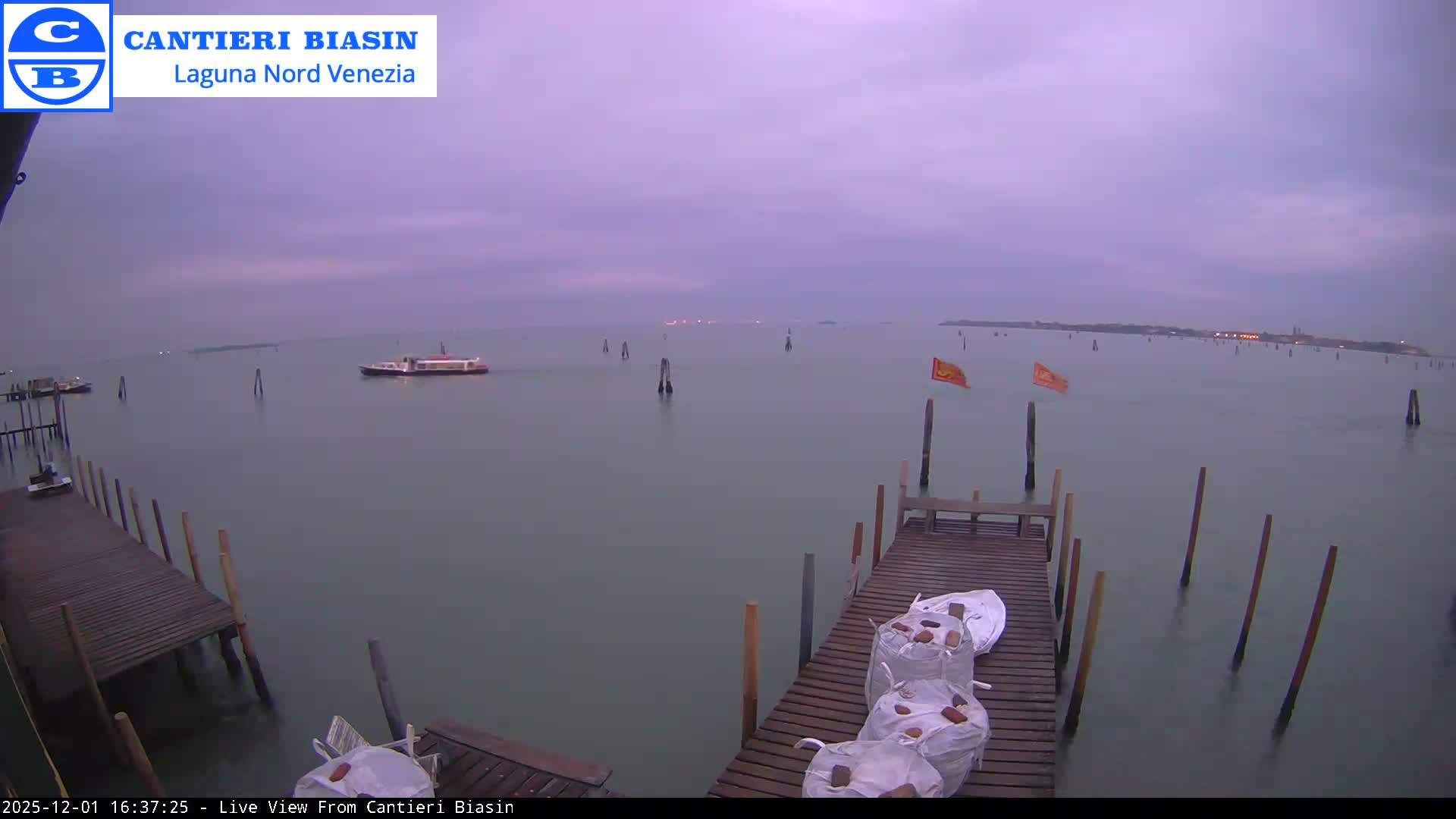 Laguna Nord Venice (North Lagune) from Cantieri Biasin -  Venice, Veneto, Italy