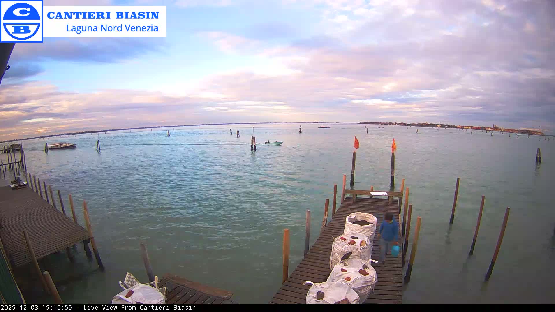 Laguna Nord Venice (North Lagune) from Cantieri Biasin -  Venice, Veneto, Italy