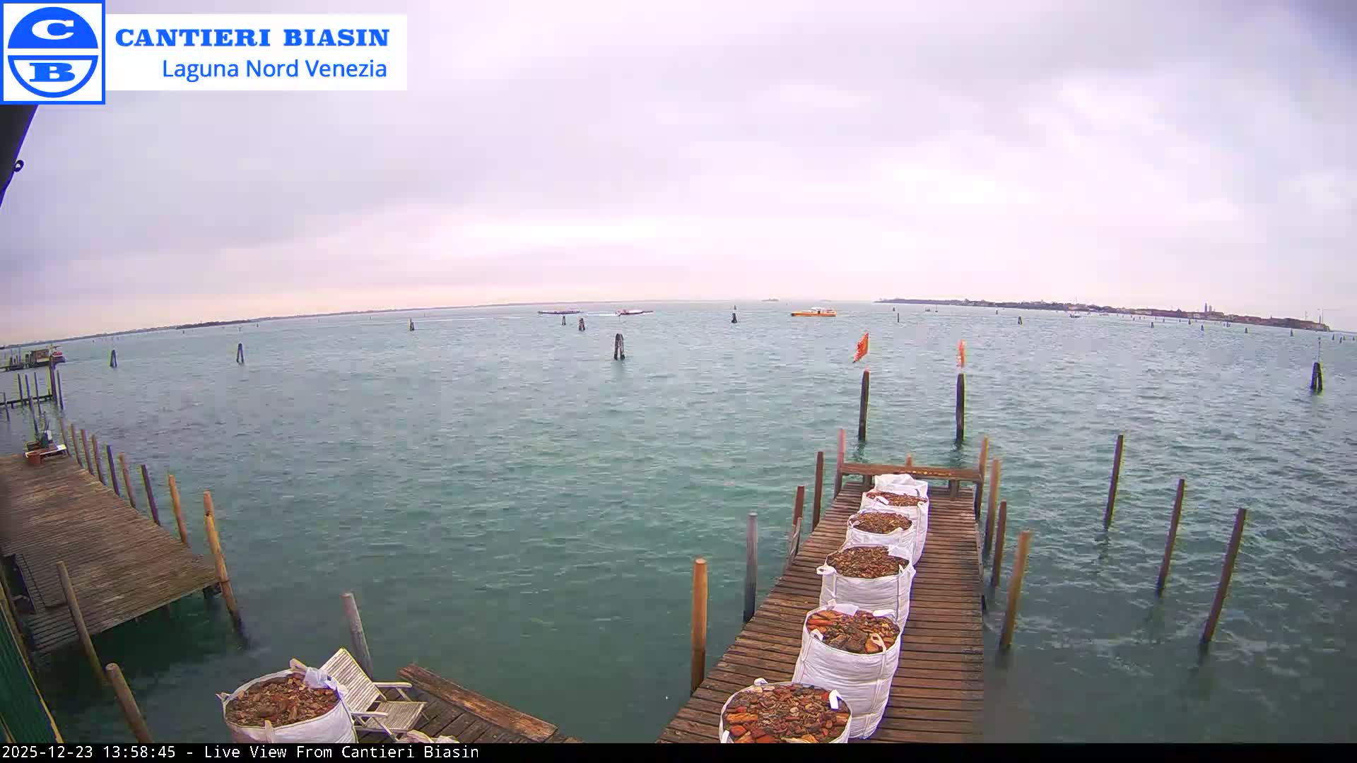Laguna Nord Venice (North Lagune) from Cantieri Biasin -  Venice, Veneto, Italy