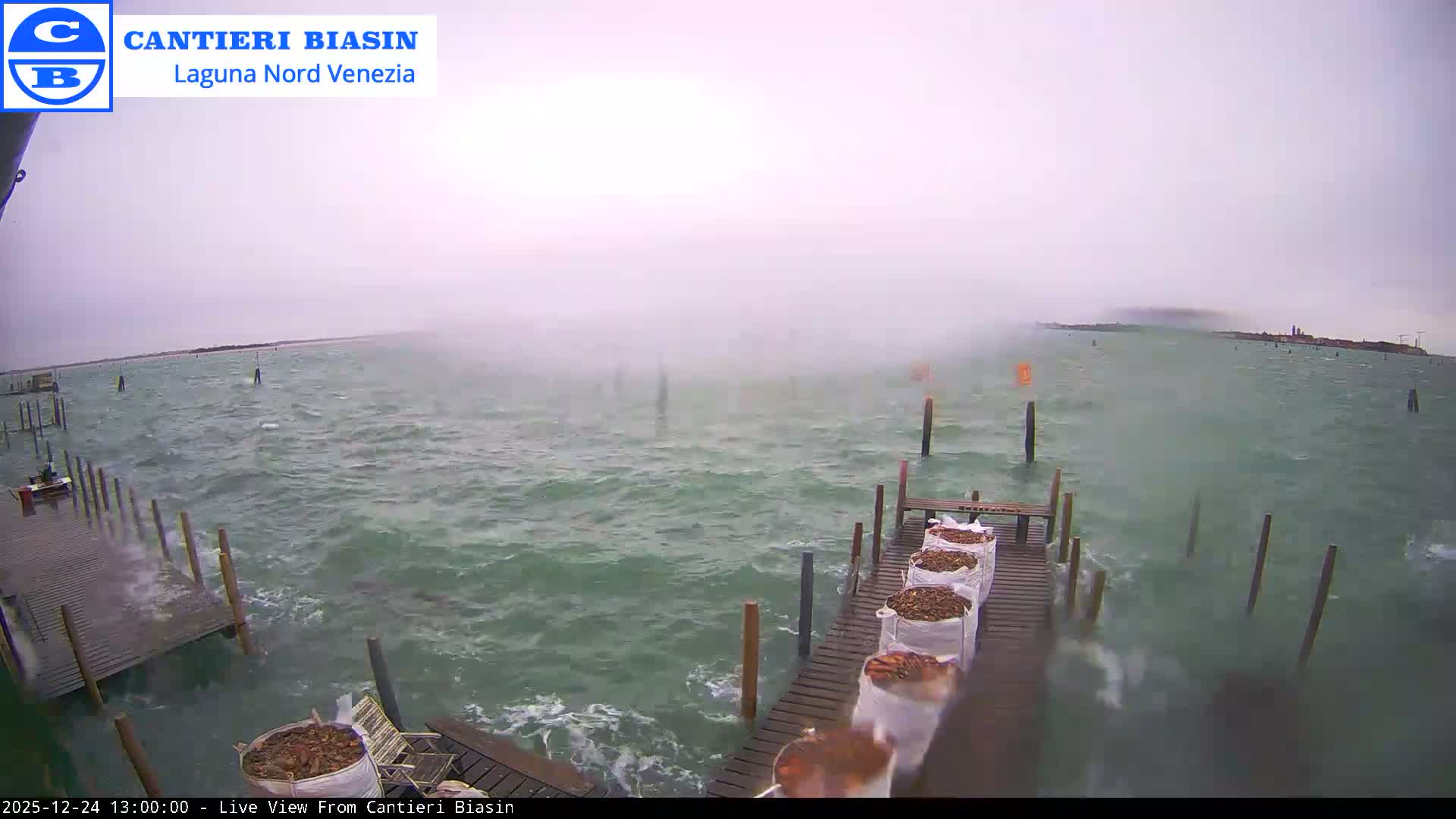Laguna Nord Venice (North Lagune) from Cantieri Biasin -  Venice, Veneto, Italy