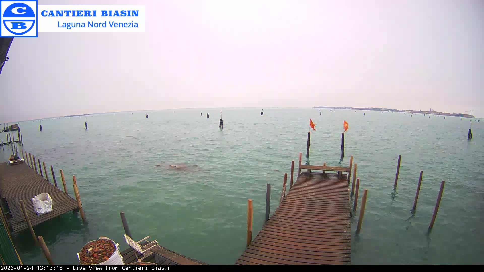 Laguna Nord Venice (North Lagune) from Cantieri Biasin -  Venice, Veneto, Italy