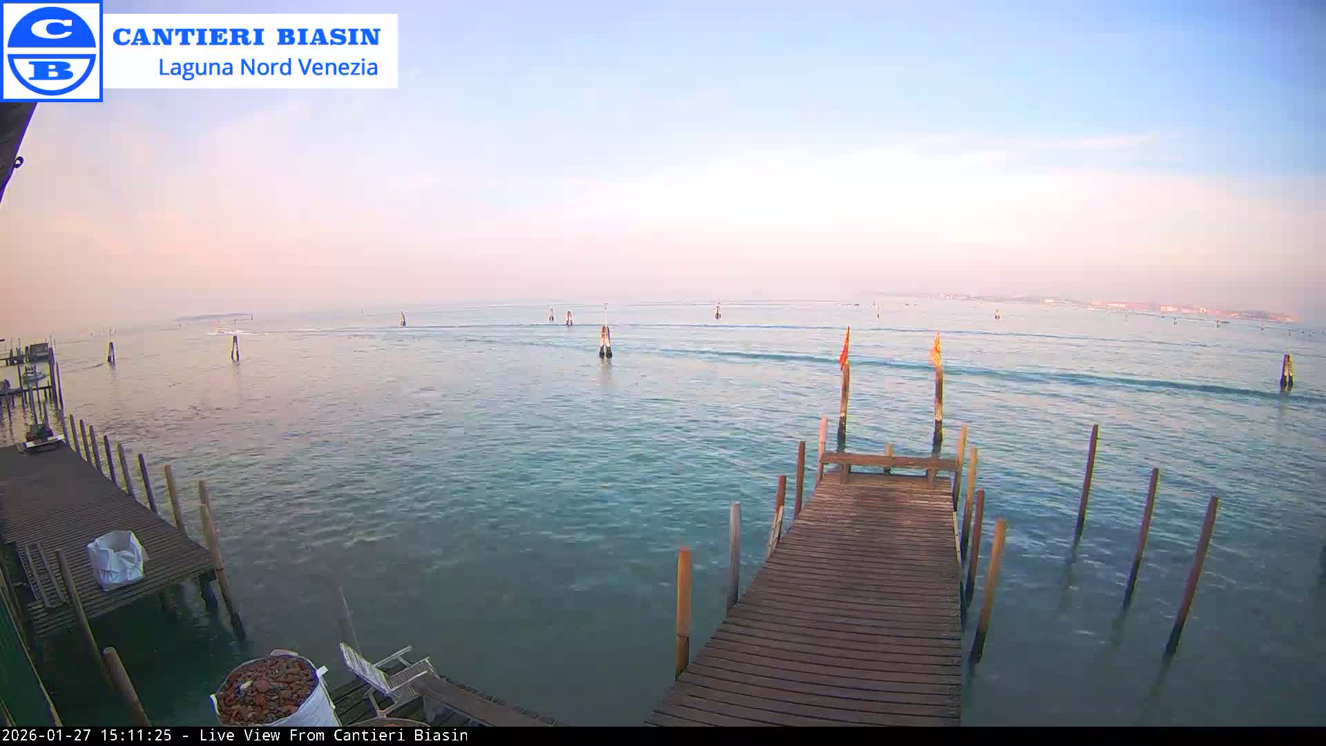 Laguna Nord Venice (North Lagune) from Cantieri Biasin -  Venice, Veneto, Italy