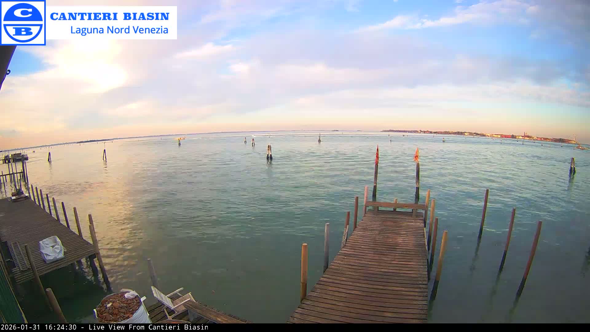 Laguna Nord Venice (North Lagune) from Cantieri Biasin -  Venice, Veneto, Italy
