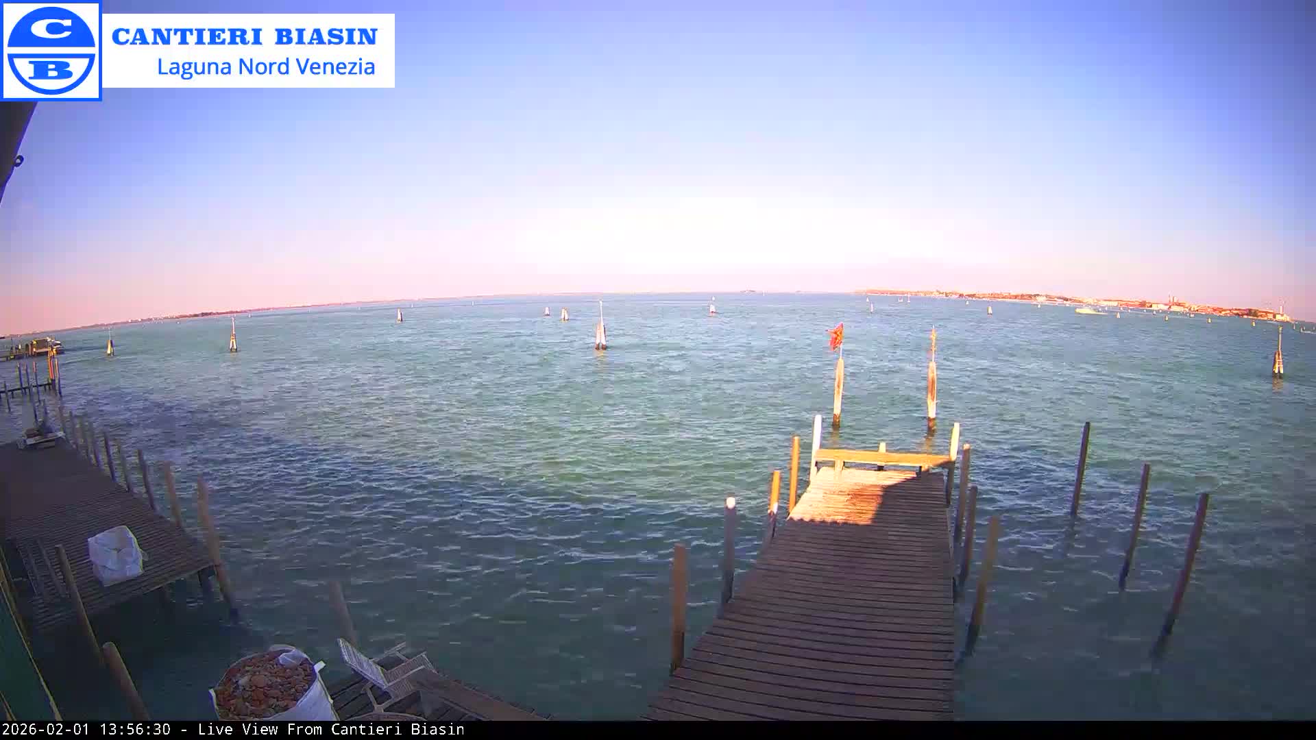 Laguna Nord Venice (North Lagune) from Cantieri Biasin -  Venice, Veneto, Italy
