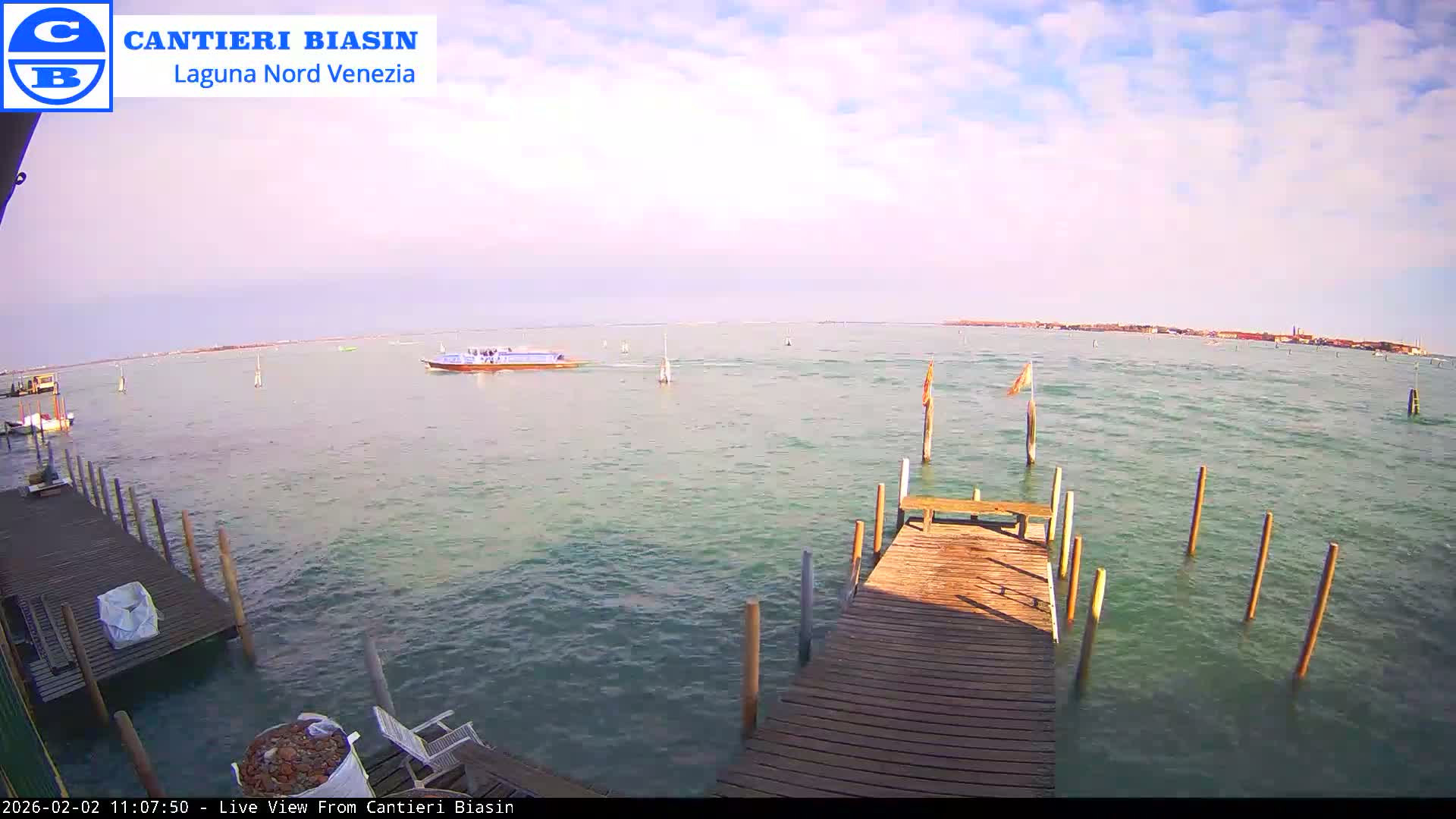 Laguna Nord Venice (North Lagune) from Cantieri Biasin -  Venice, Veneto, Italy