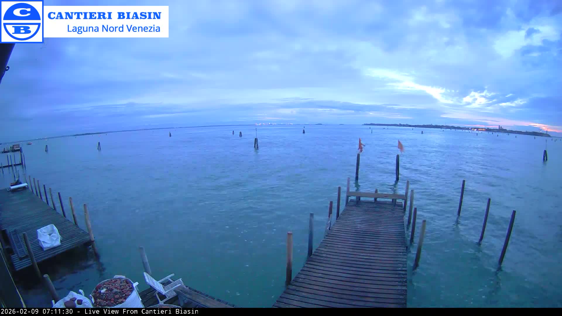 Laguna Nord Venice (North Lagune) from Cantieri Biasin -  Venice, Veneto, Italy
