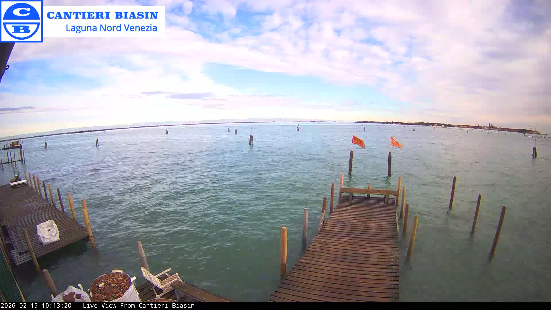Laguna Nord Venice (North Lagune) from Cantieri Biasin -  Venice, Veneto, Italy