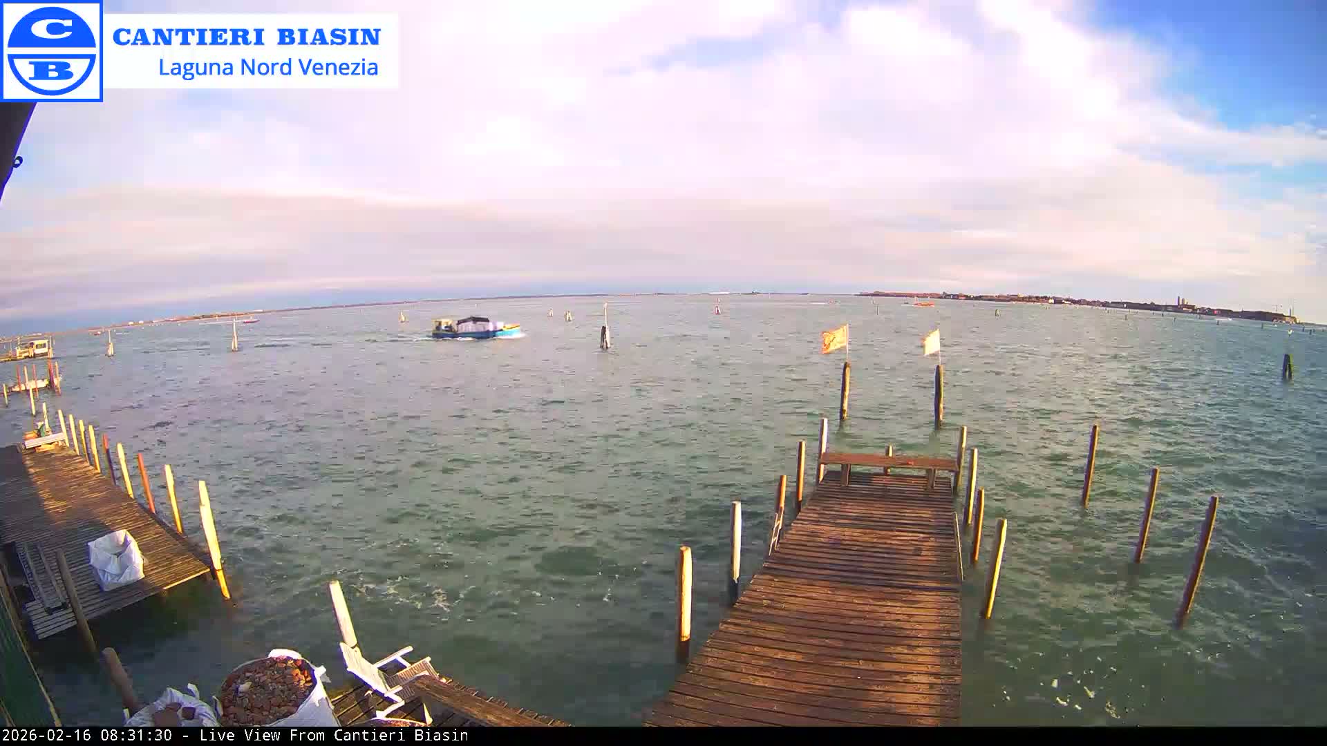 Laguna Nord Venice (North Lagune) from Cantieri Biasin -  Venice, Veneto, Italy