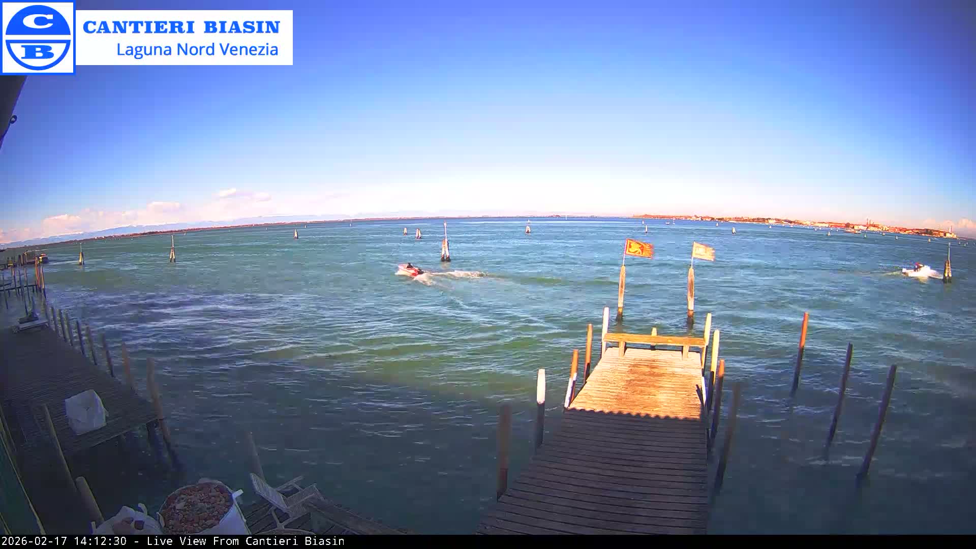 Laguna Nord Venice (North Lagune) from Cantieri Biasin -  Venice, Veneto, Italy