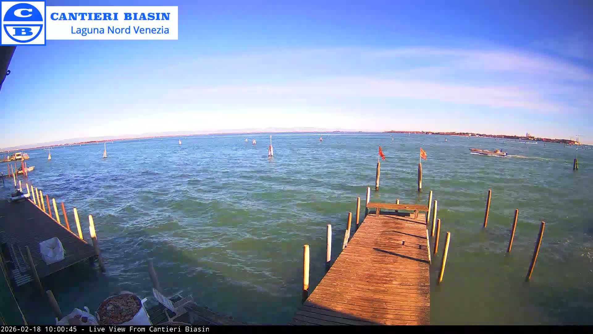 Laguna Nord Venice (North Lagune) from Cantieri Biasin -  Venice, Veneto, Italy