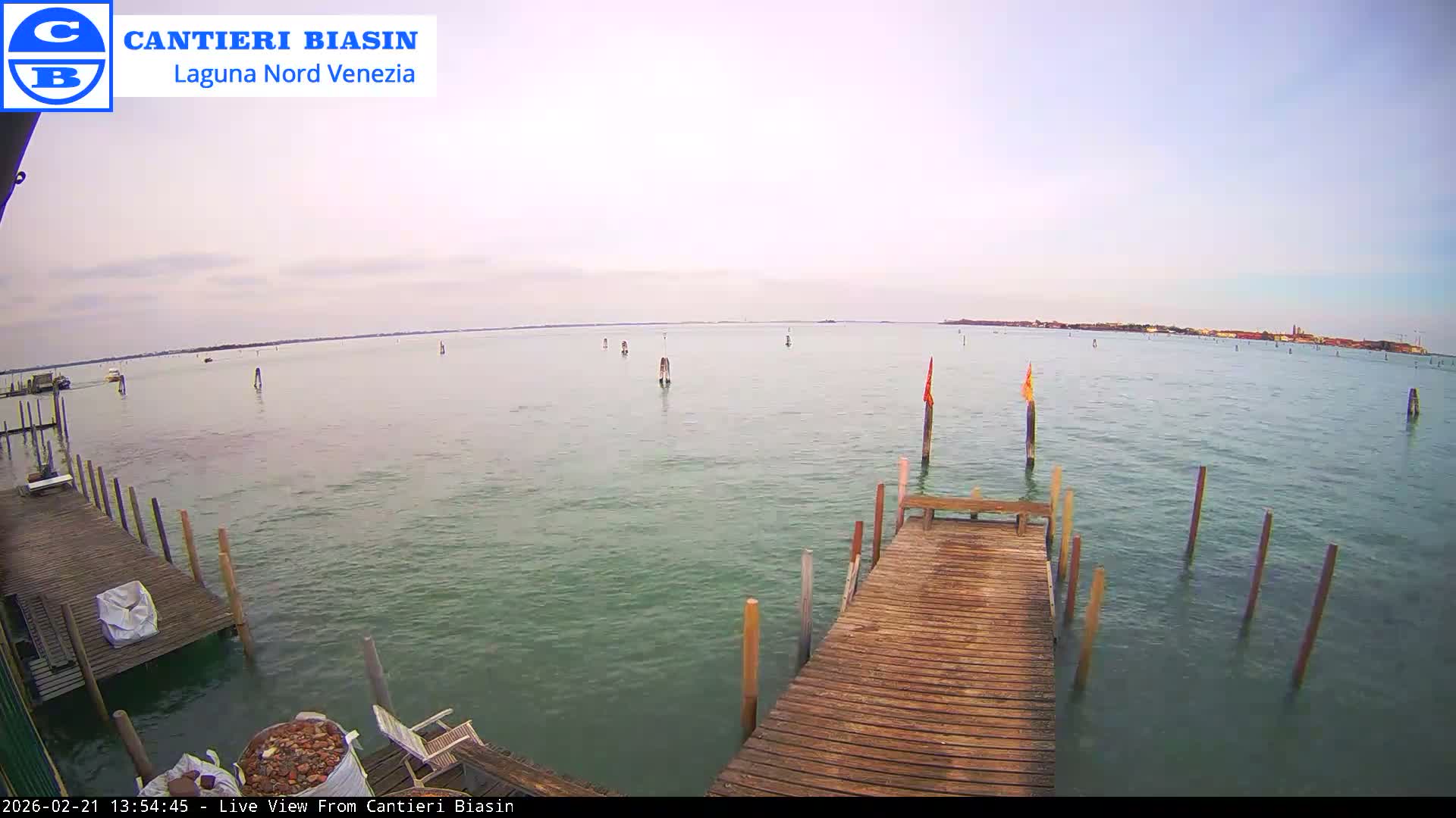Laguna Nord Venice (North Lagune) from Cantieri Biasin -  Venice, Veneto, Italy