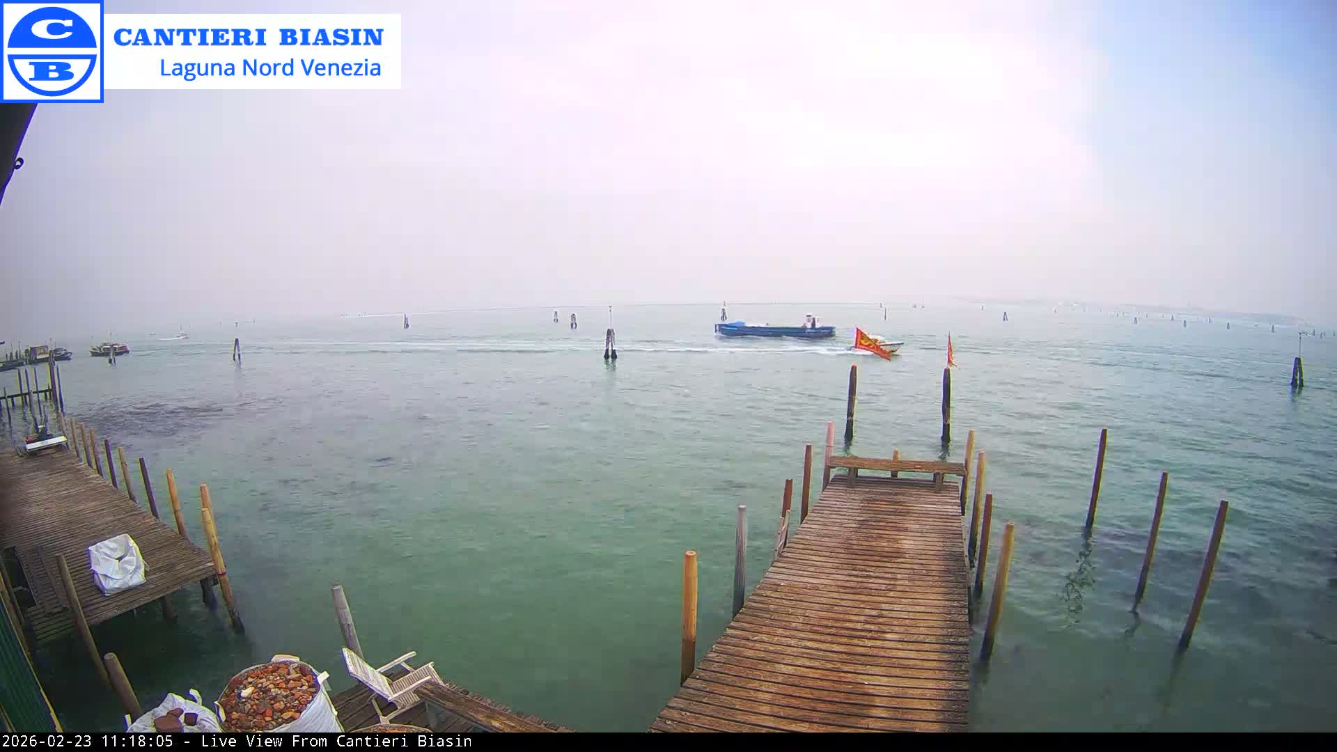 Laguna Nord Venice (North Lagune) from Cantieri Biasin -  Venice, Veneto, Italy