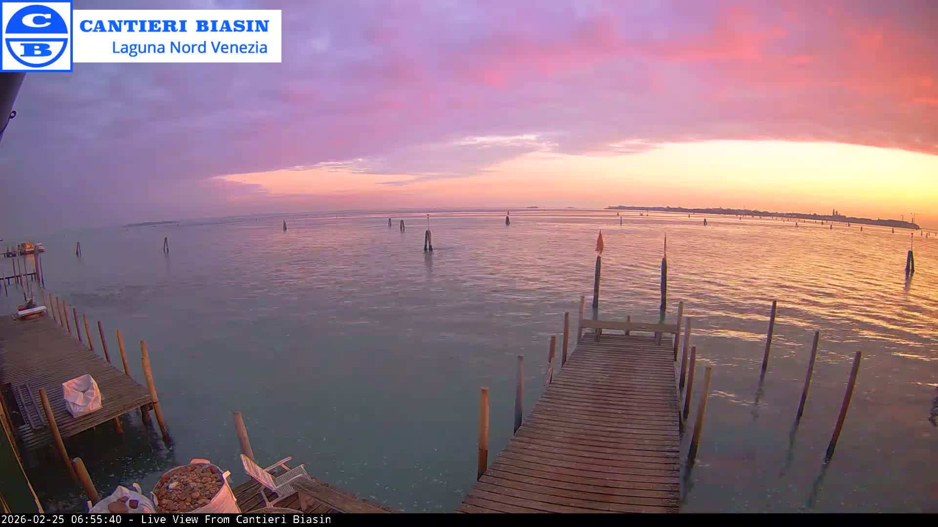 Laguna Nord Venice (North Lagune) from Cantieri Biasin -  Venice, Veneto, Italy