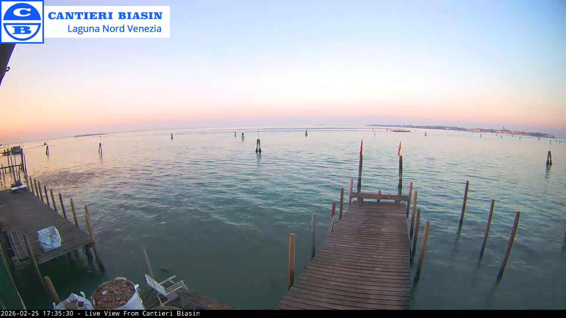 Laguna Nord Venice (North Lagune) from Cantieri Biasin -  Venice, Veneto, Italy