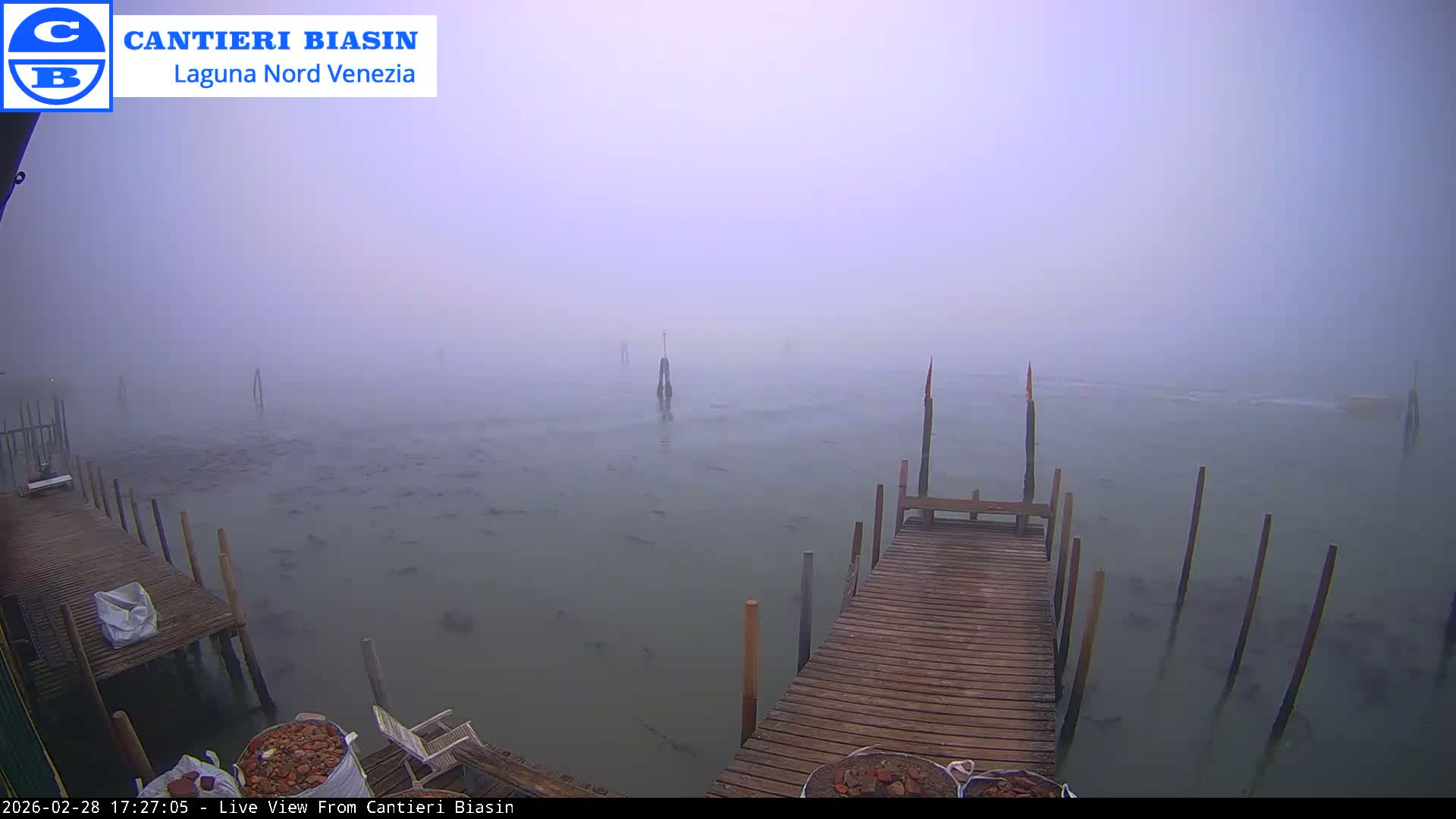 Laguna Nord Venice (North Lagune) from Cantieri Biasin -  Venice, Veneto, Italy