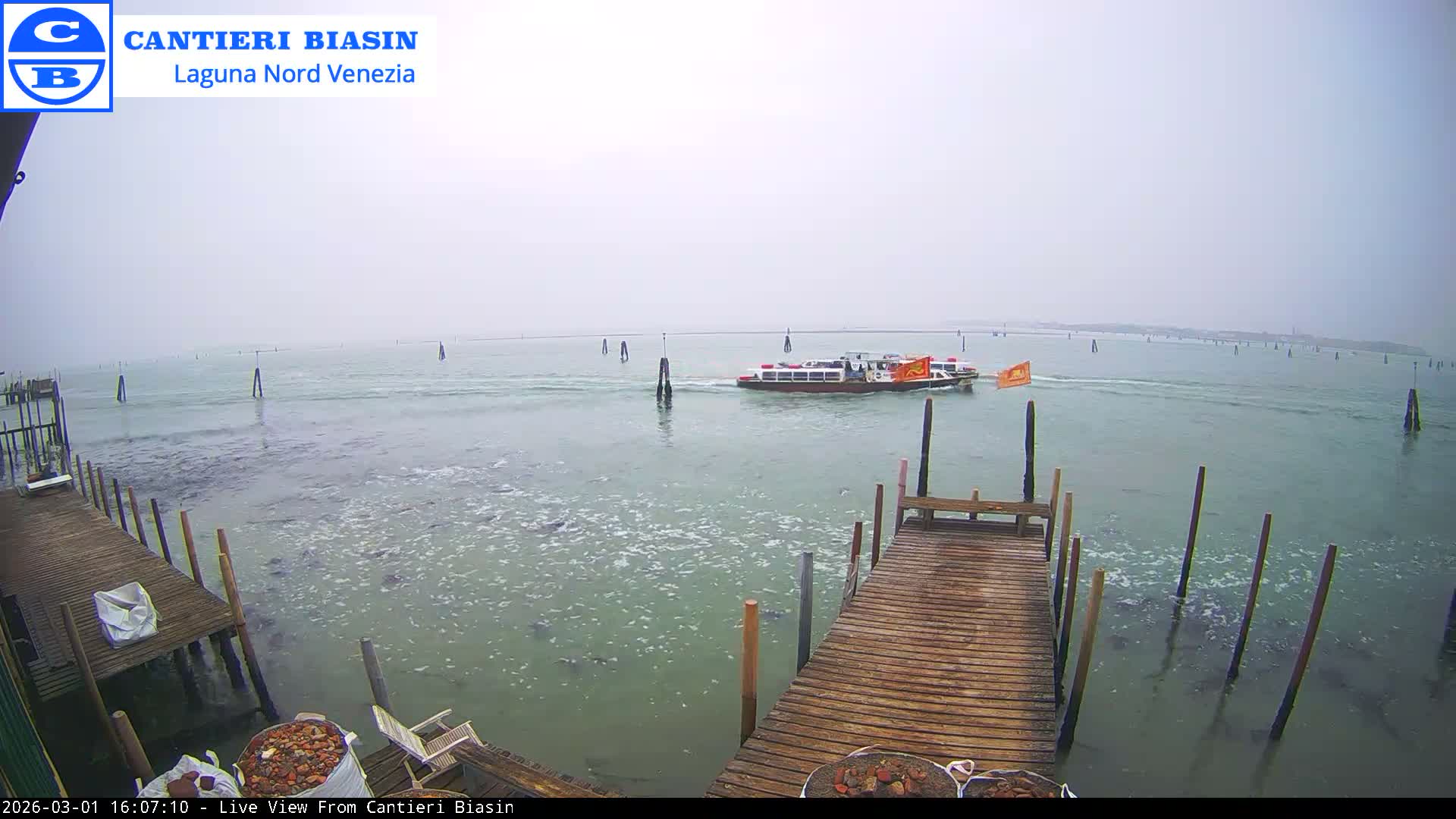 Laguna Nord Venice (North Lagune) from Cantieri Biasin -  Venice, Veneto, Italy
