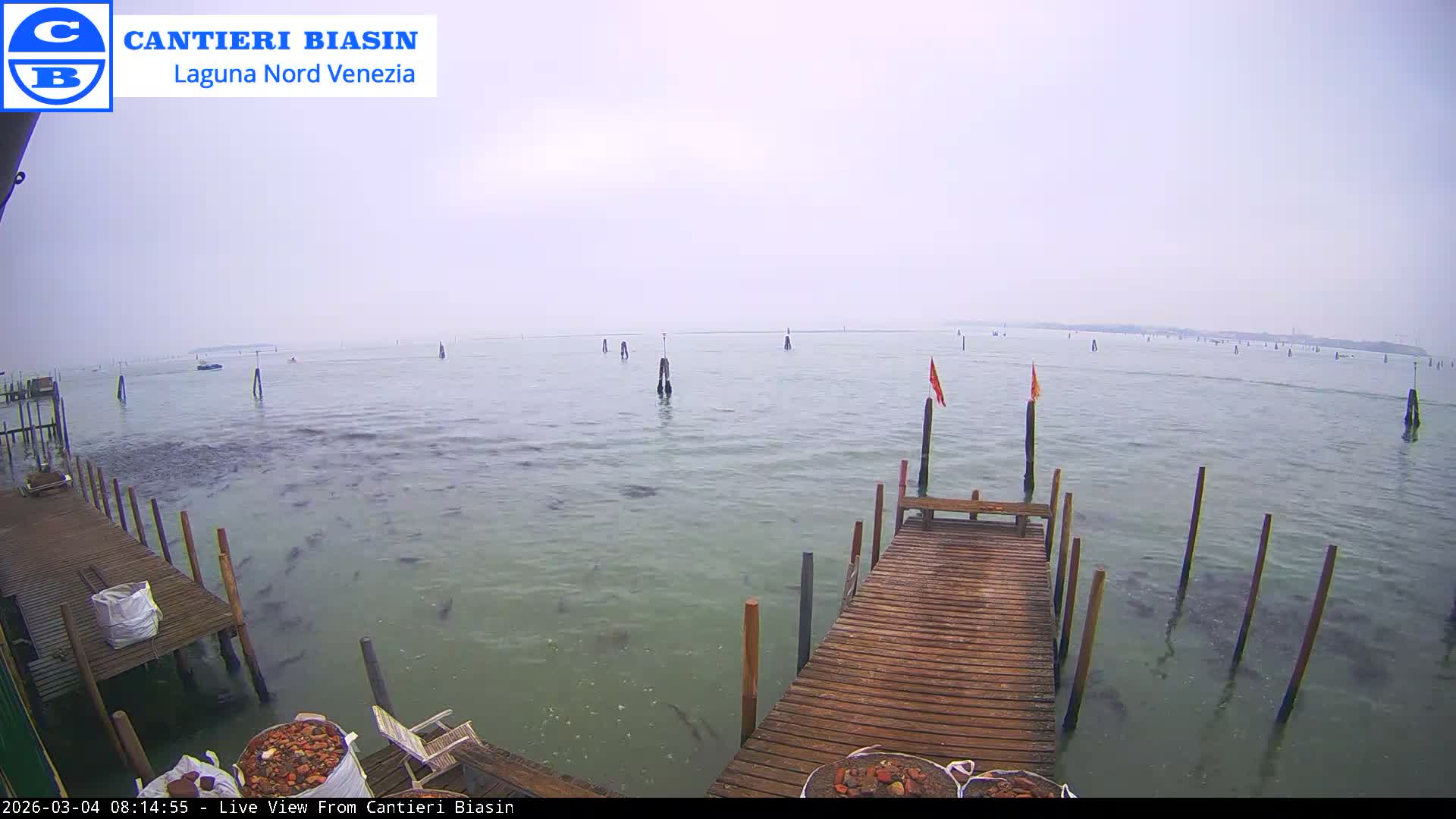 Laguna Nord Venice (North Lagune) from Cantieri Biasin -  Venice, Veneto, Italy