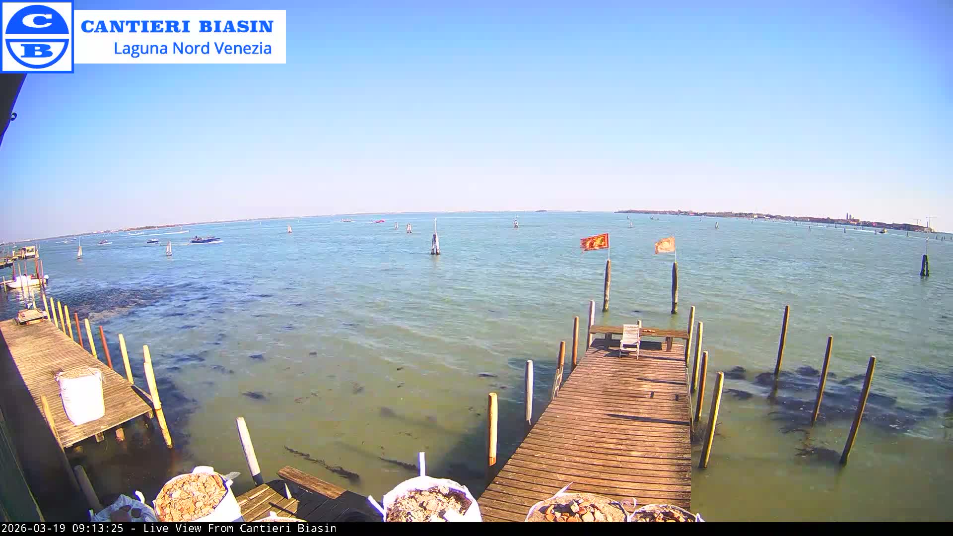 Laguna Nord Venice (North Lagune) from Cantieri Biasin -  Venice, Veneto, Italy
