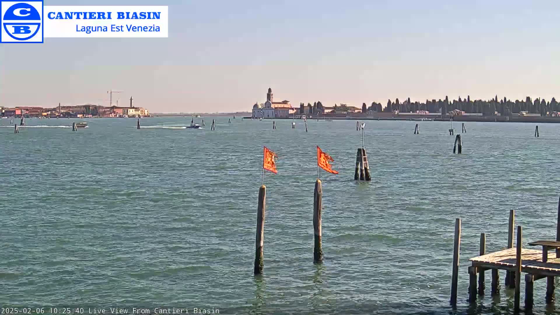 Laguna Lake Est Veniezia from Cantieri Biasin - Venice, Veneto, Italy