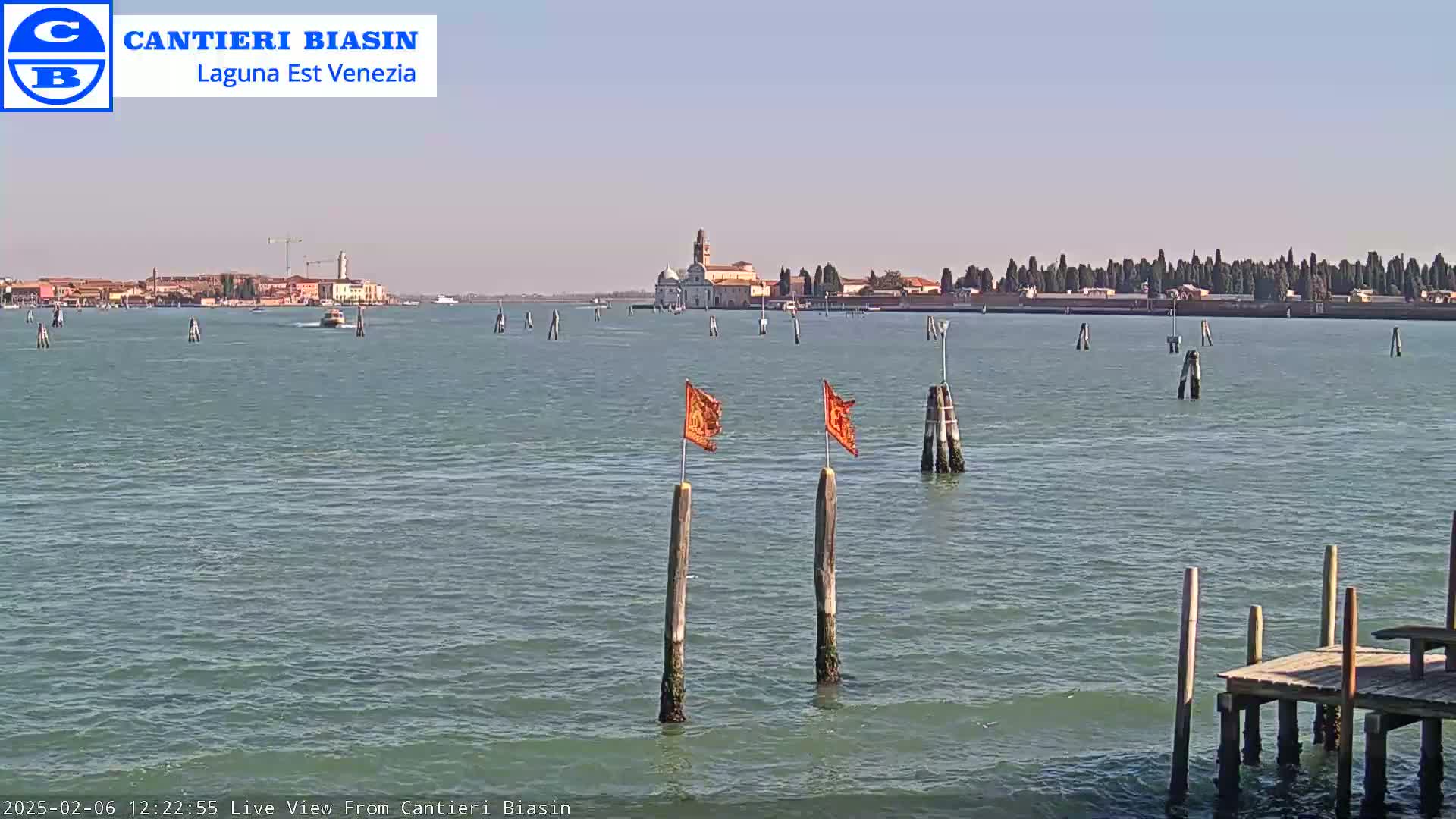 Laguna Lake Est Veniezia from Cantieri Biasin - Venice, Veneto, Italy