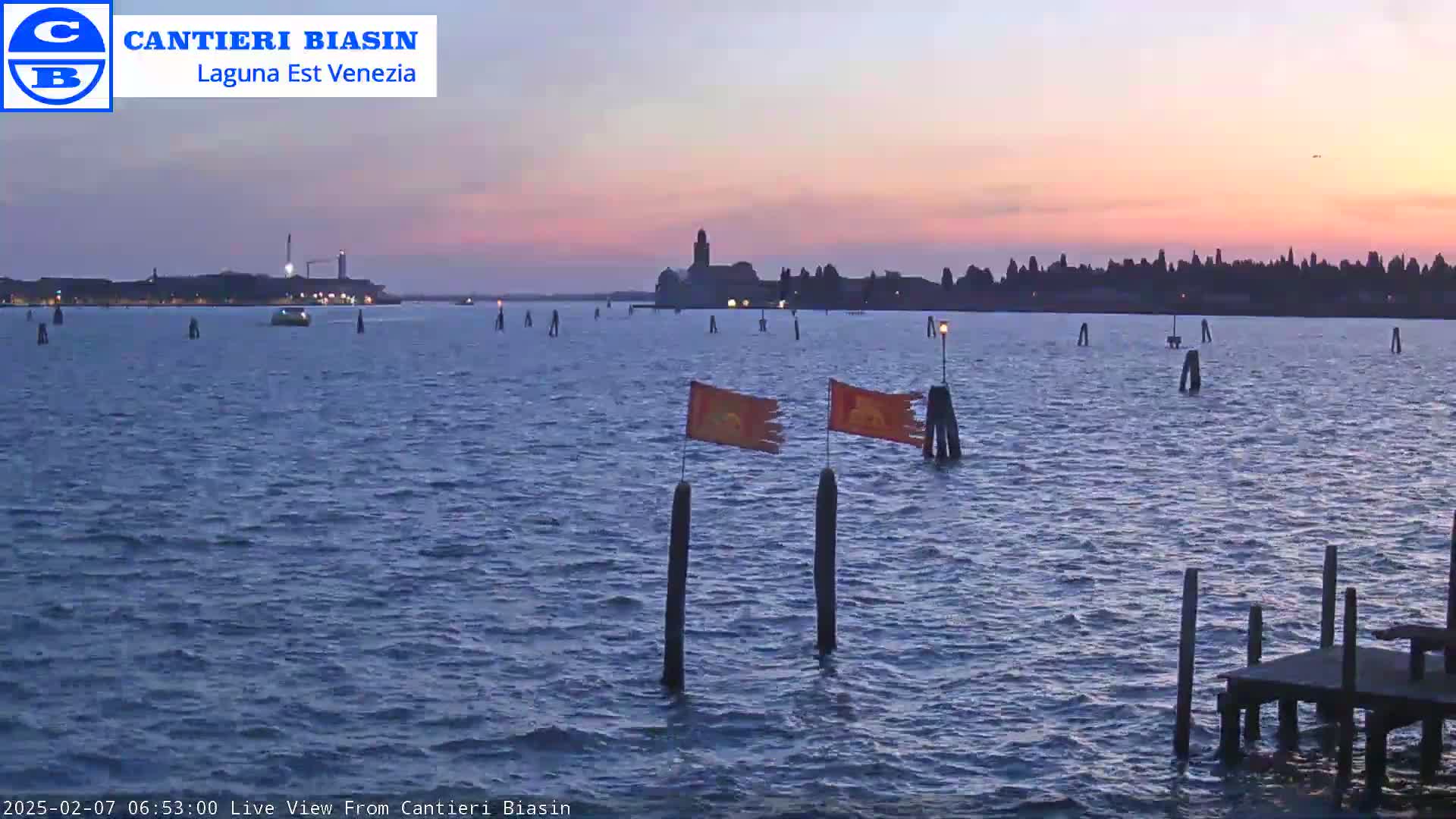 Laguna Lake Est Veniezia from Cantieri Biasin - Venice, Veneto, Italy