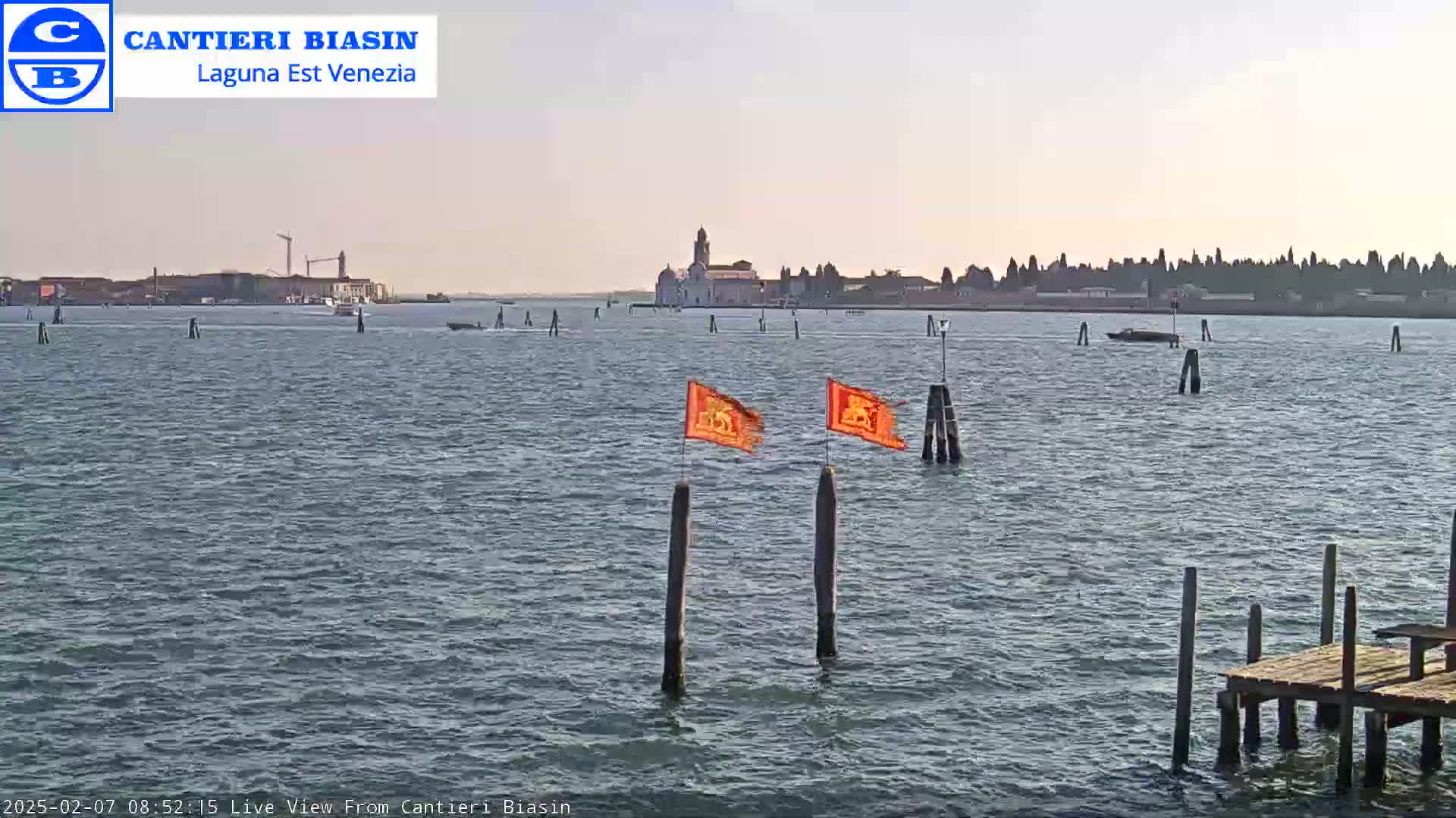 Laguna Lake Est Veniezia from Cantieri Biasin - Venice, Veneto, Italy