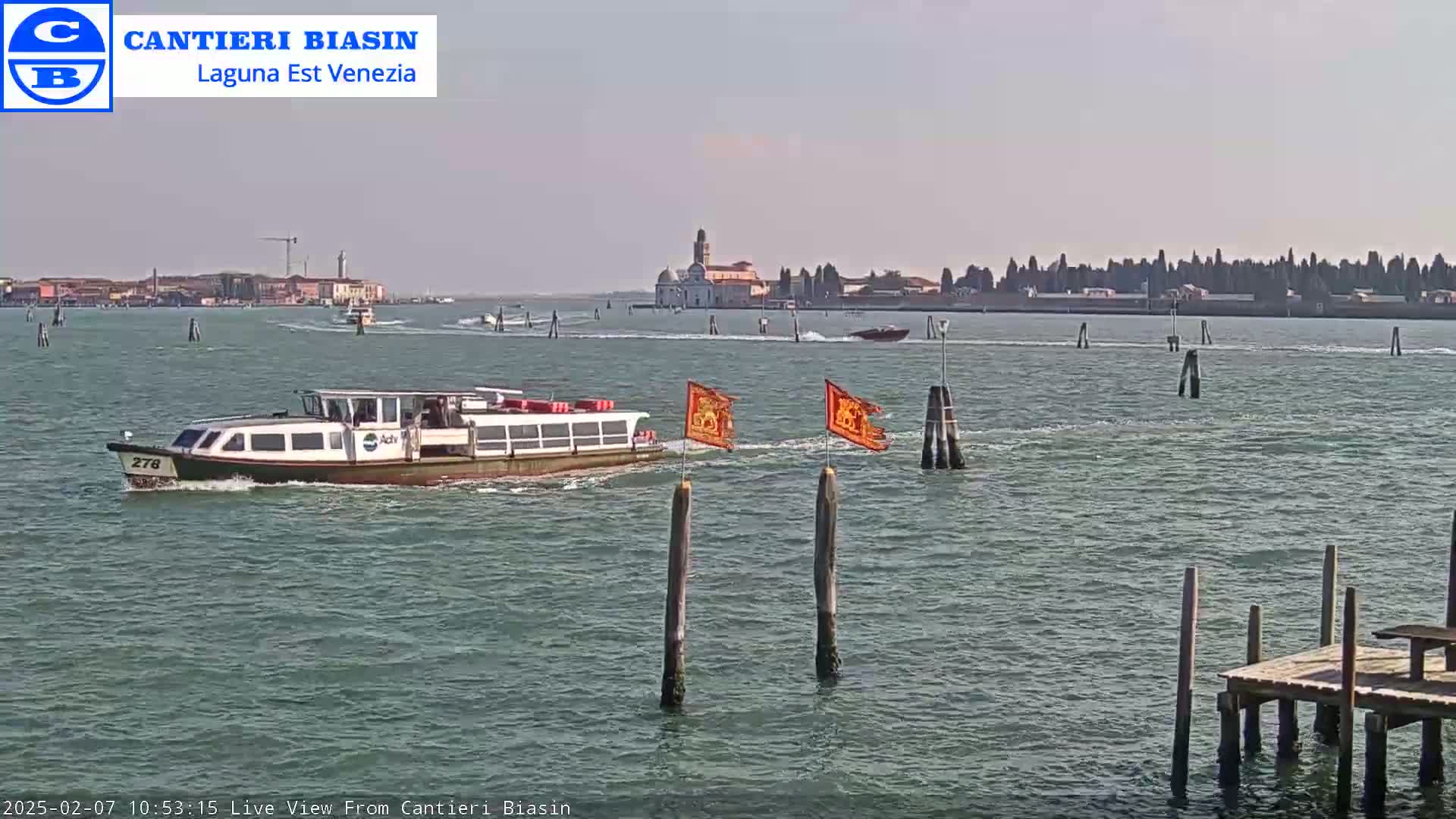 Laguna Lake Est Veniezia from Cantieri Biasin - Venice, Veneto, Italy