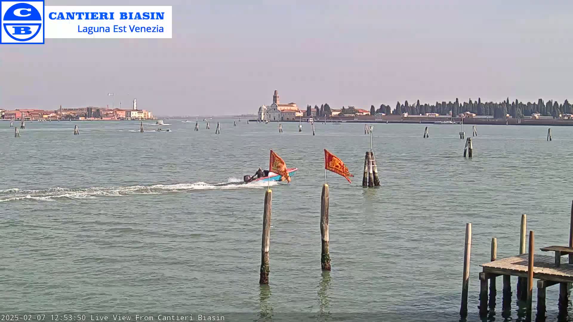 Laguna Lake Est Veniezia from Cantieri Biasin - Venice, Veneto, Italy